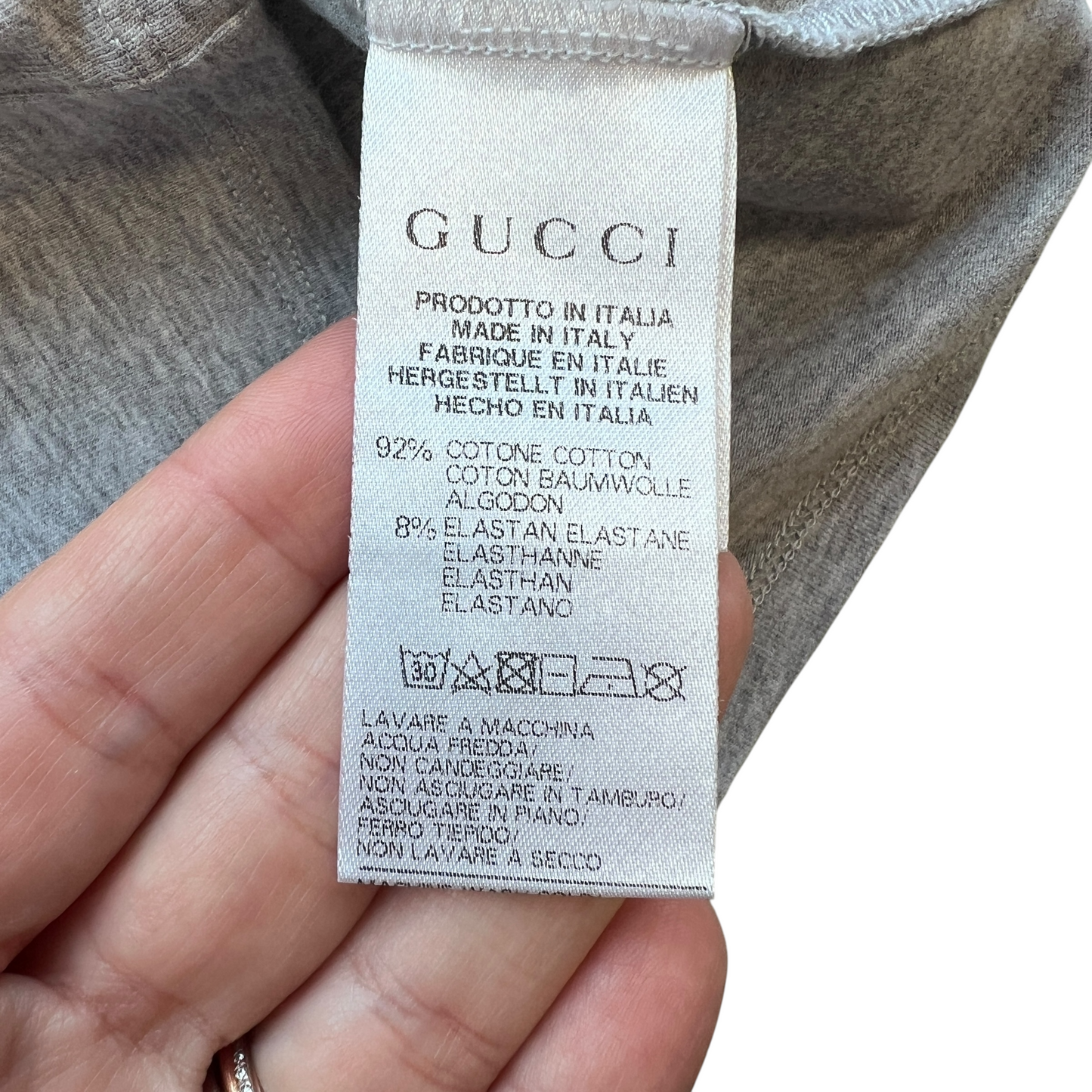 T-shirt manica lunga con fiocchi Gucci - 6/9 mesi
