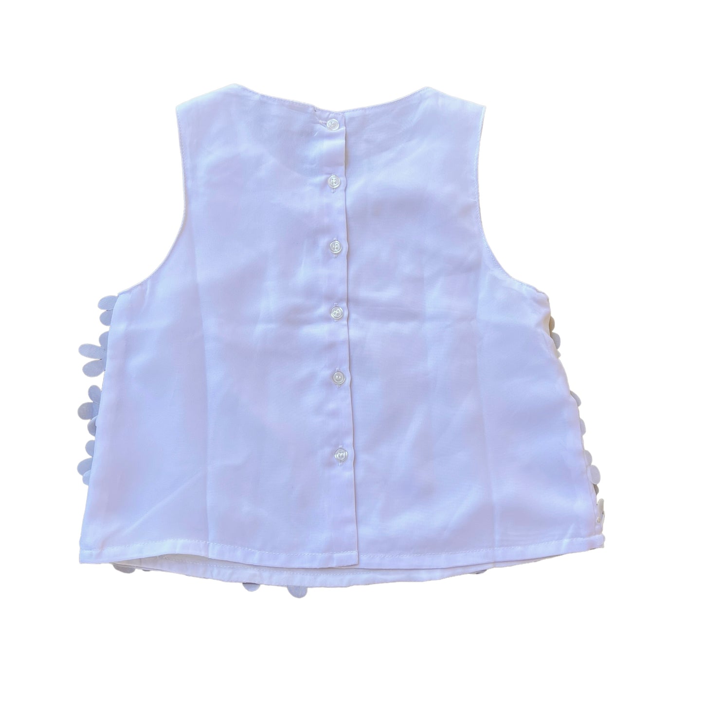 Blusa senza maniche con applicazioni floreali Giorgio Armani - 8 anni