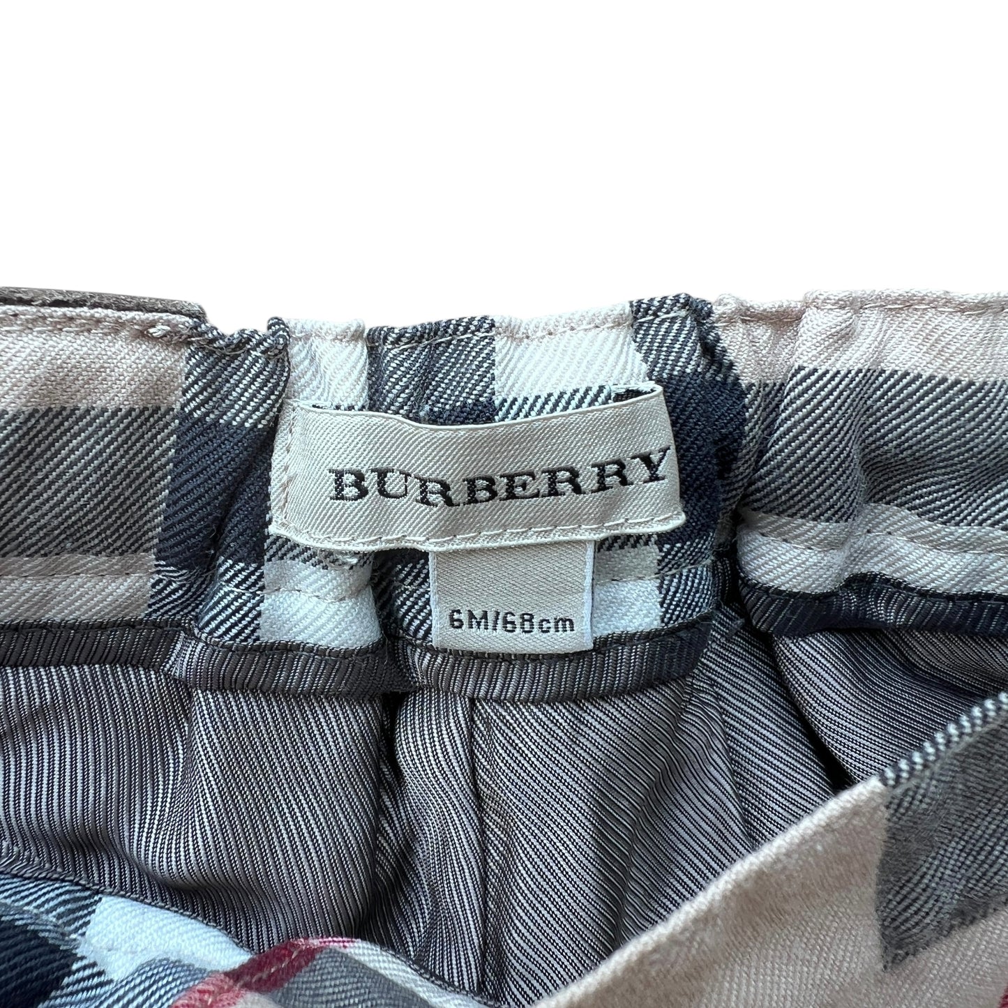 Pantaloni fresco lana Burberry - 6 mesi