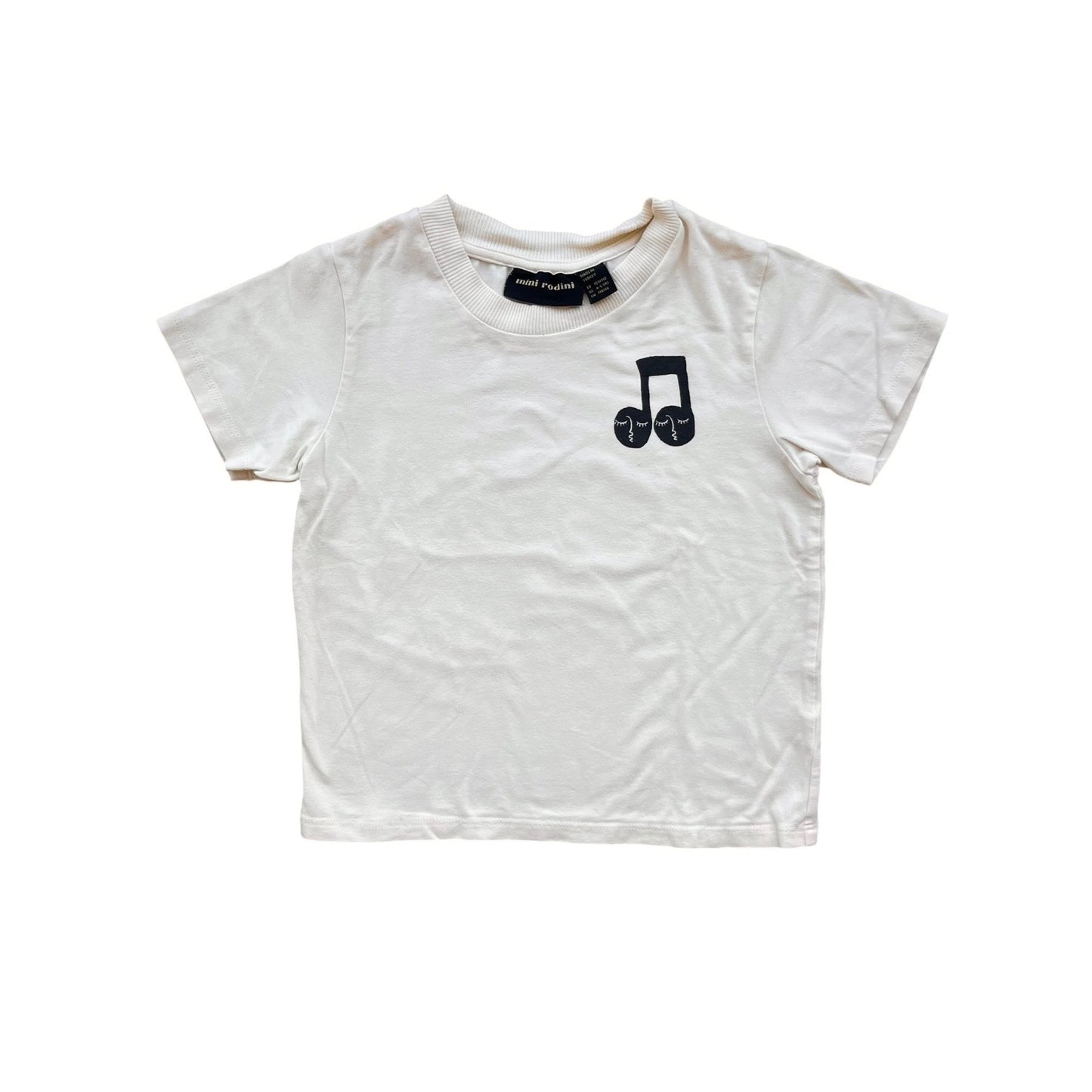 T-shirt Note Mini Rodini - 4/5 anni