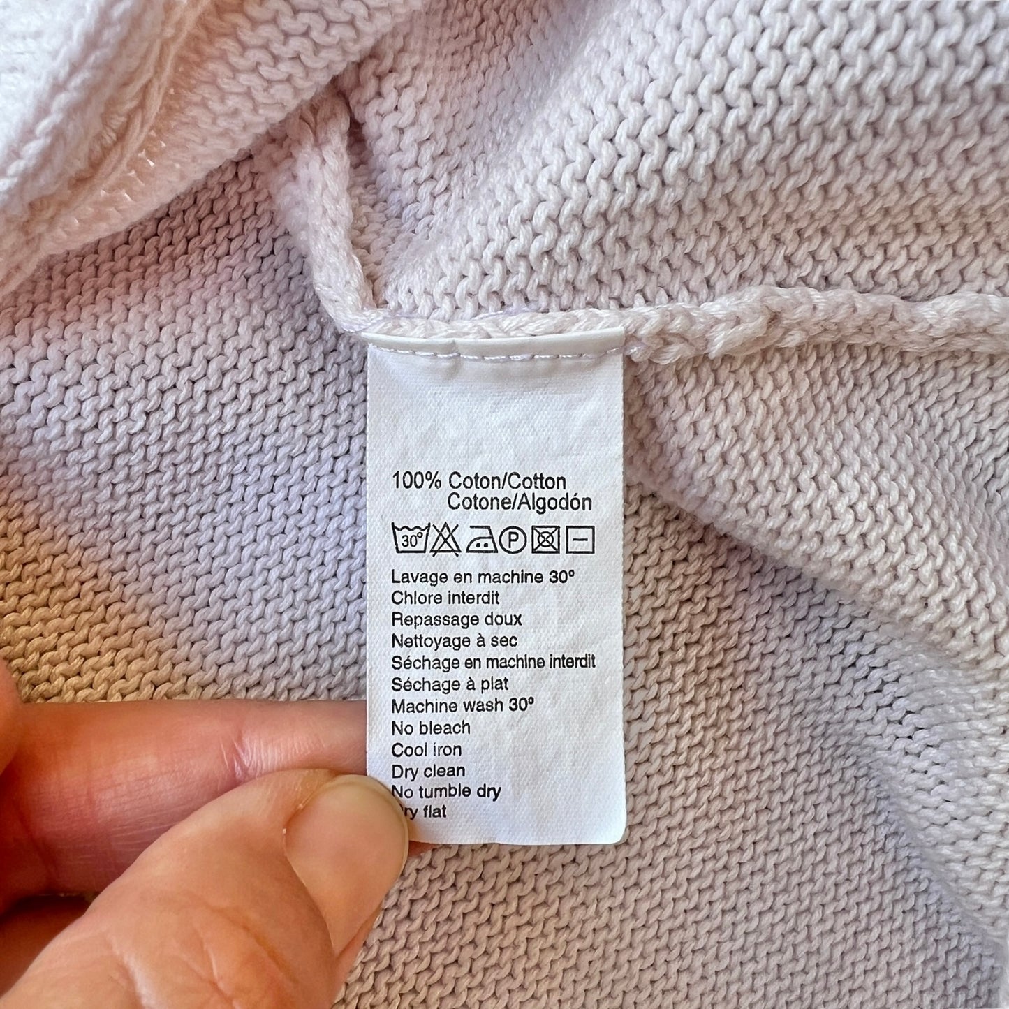 Cardigan lungo/soprabito cotone Bonpoint - 2 anni