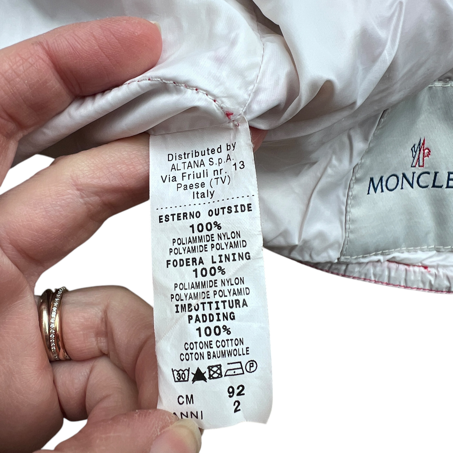 Giubbino antivento Moncler - 2 anni