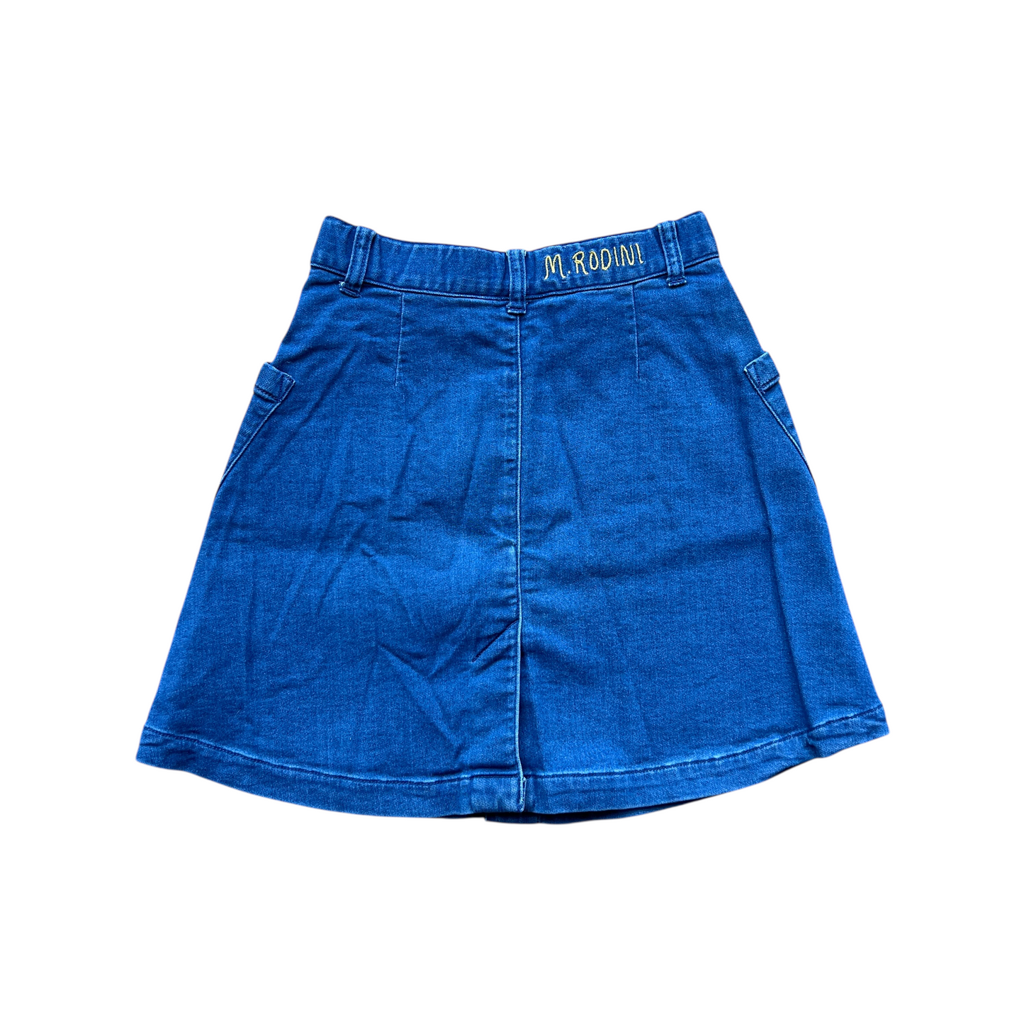 Gonna effetto jeans garzata Mini Rodini - 2/3 anni