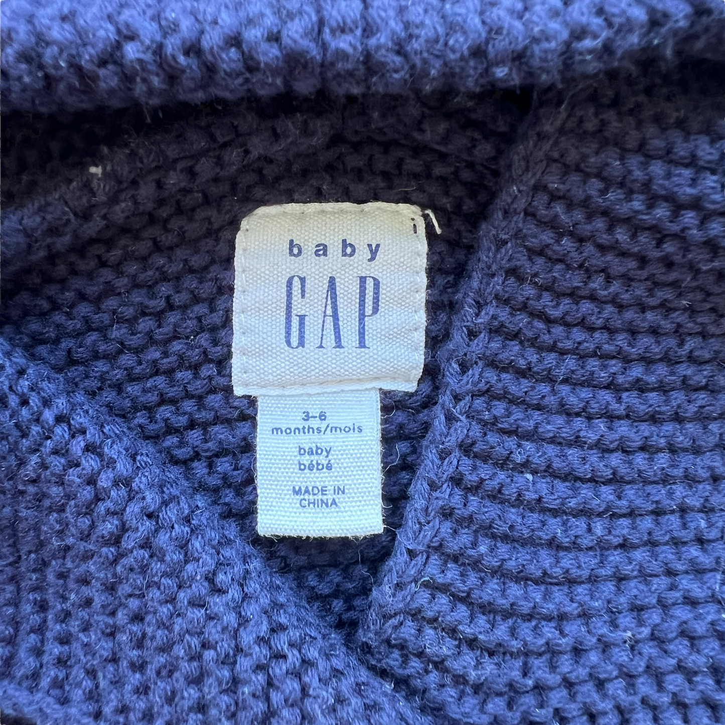 Cardigan cotone con cappuccio BabyGap - 3/6 mesi