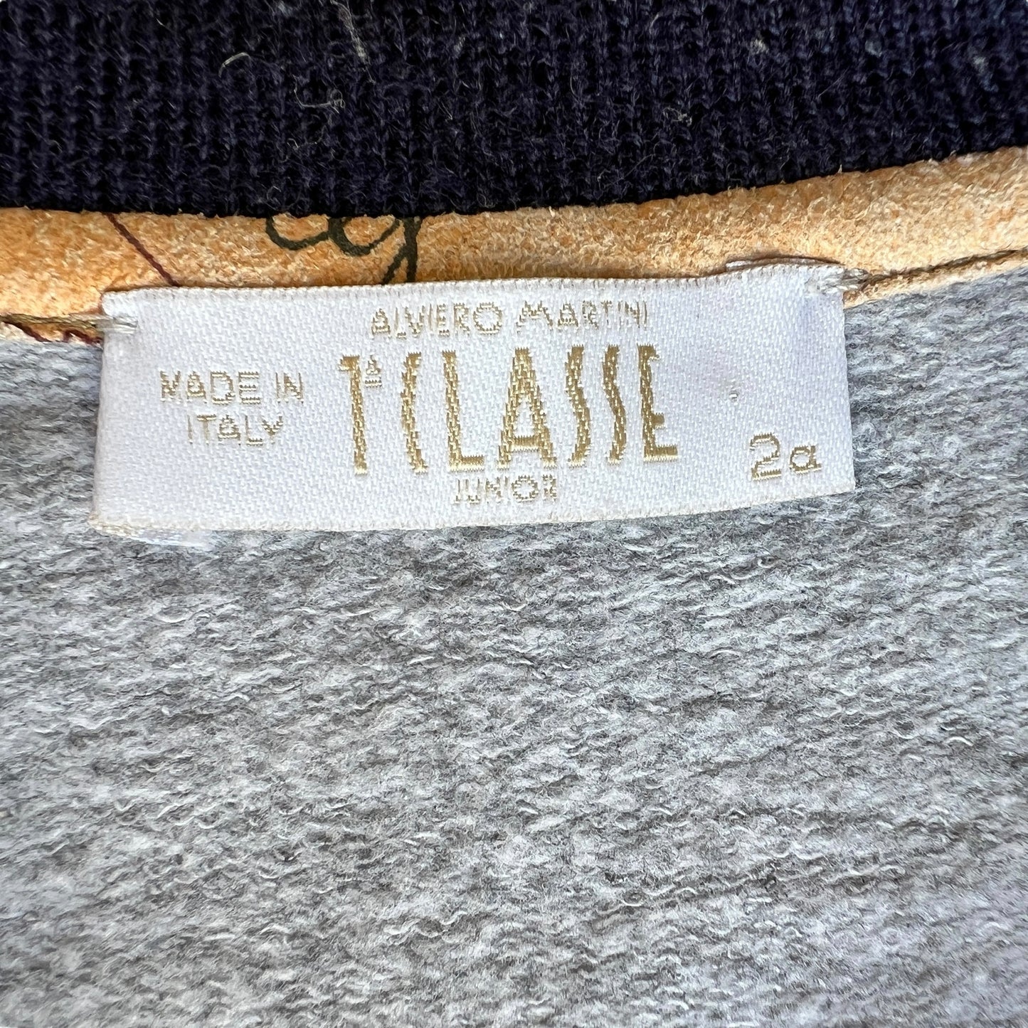 Felpa full zip Alviero Martini - 2 anni