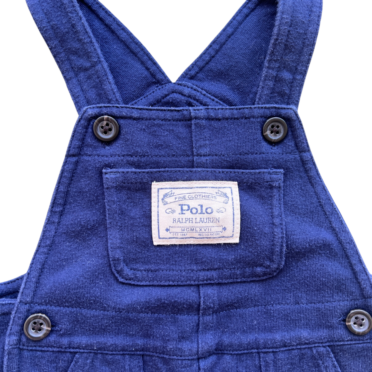 Salopette felpa leggera Ralph Lauren - 6 mesi