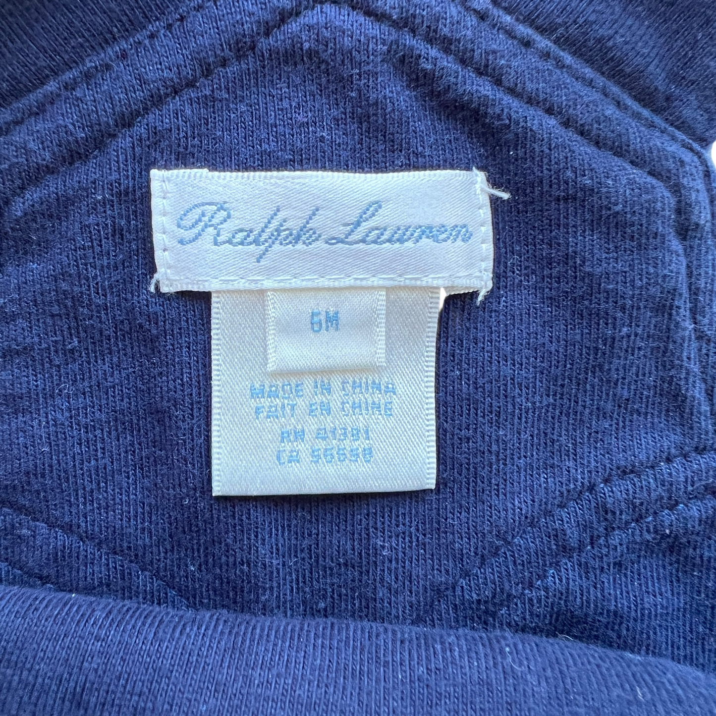 Salopette felpa leggera Ralph Lauren - 6 mesi