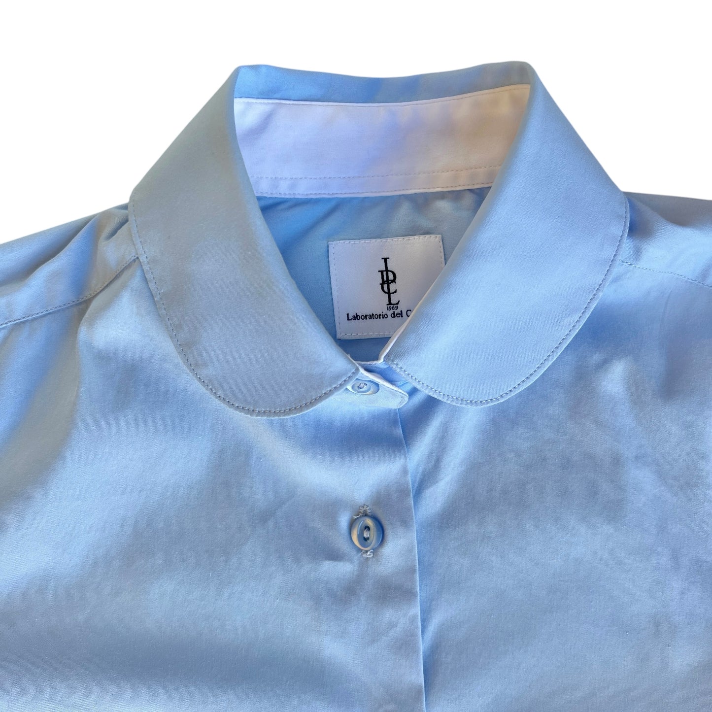 Camicia bambina colletto rotondo Laboratorio del Carmine - 6 anni