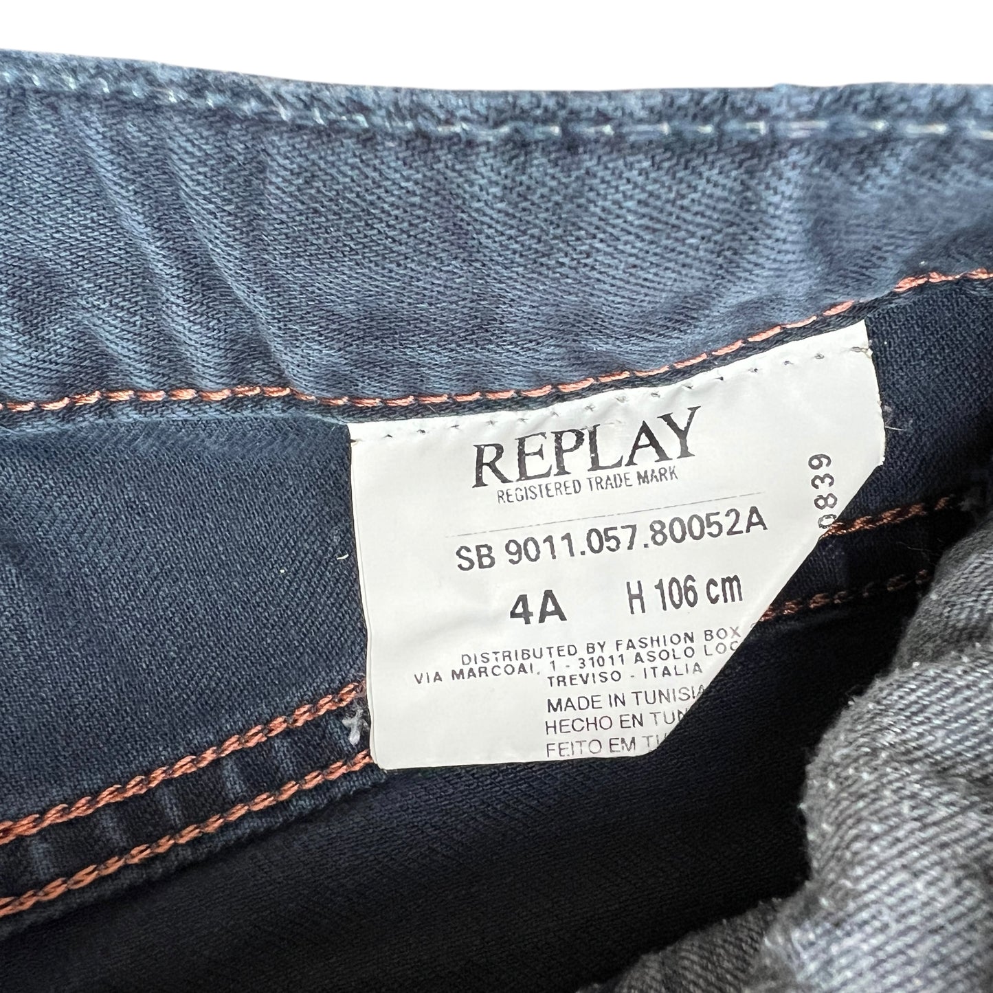 Jeans blu scuro Replay - 4 anni