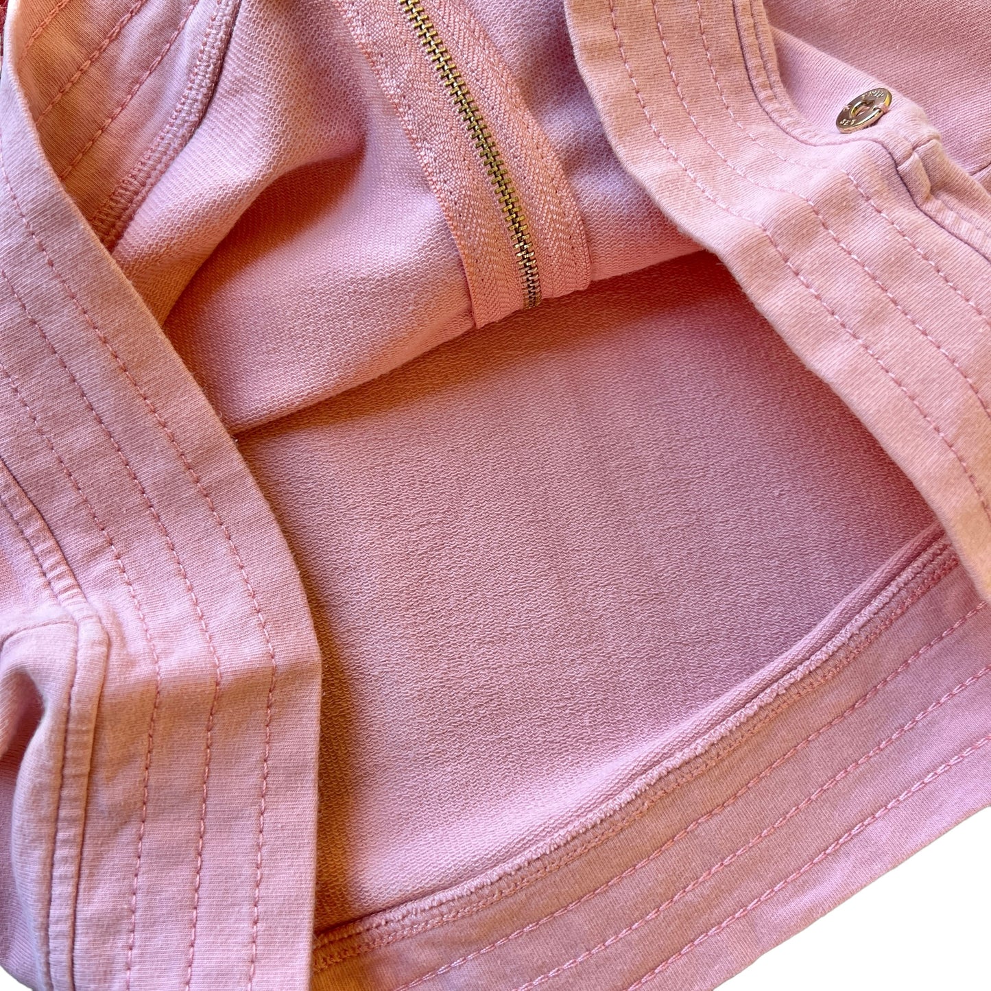 Felpa full zip con fiori e cappuccio in raso Twin Set - 8 anni