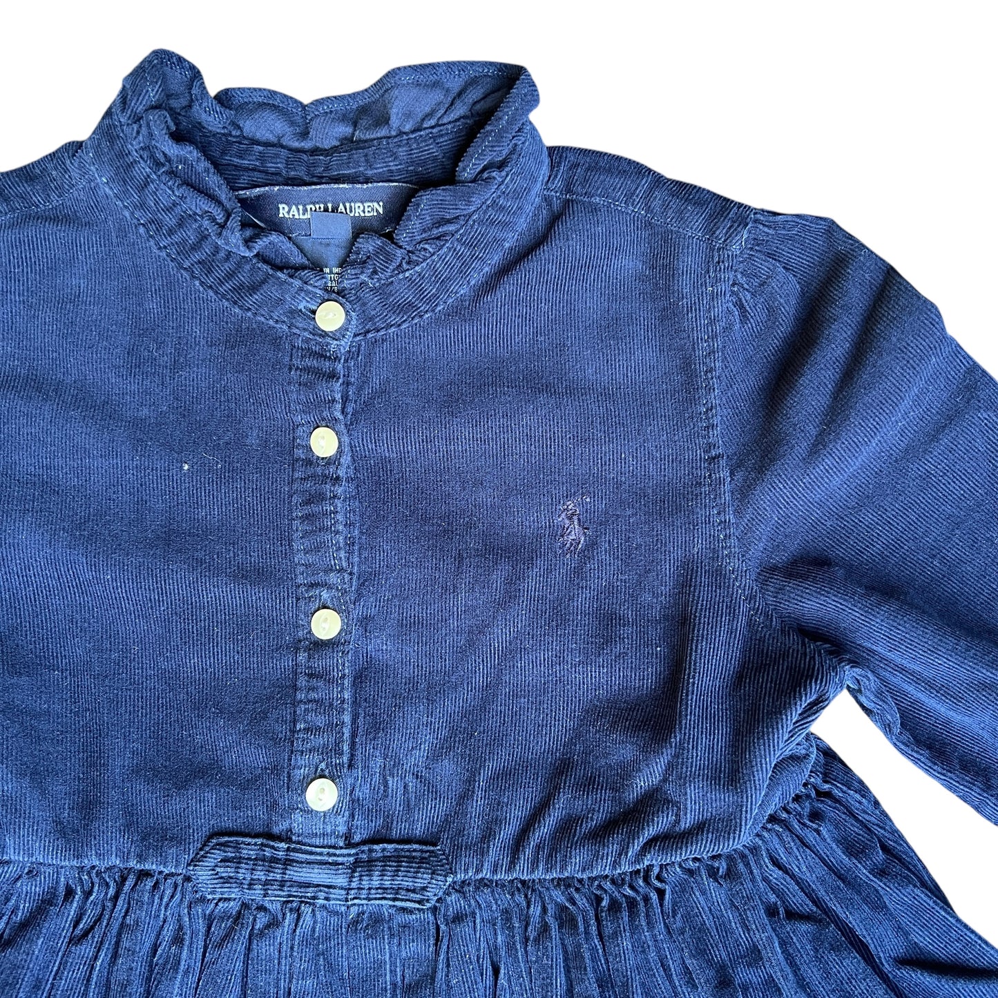 Abito micro velluto Ralph Lauren - 5 anni