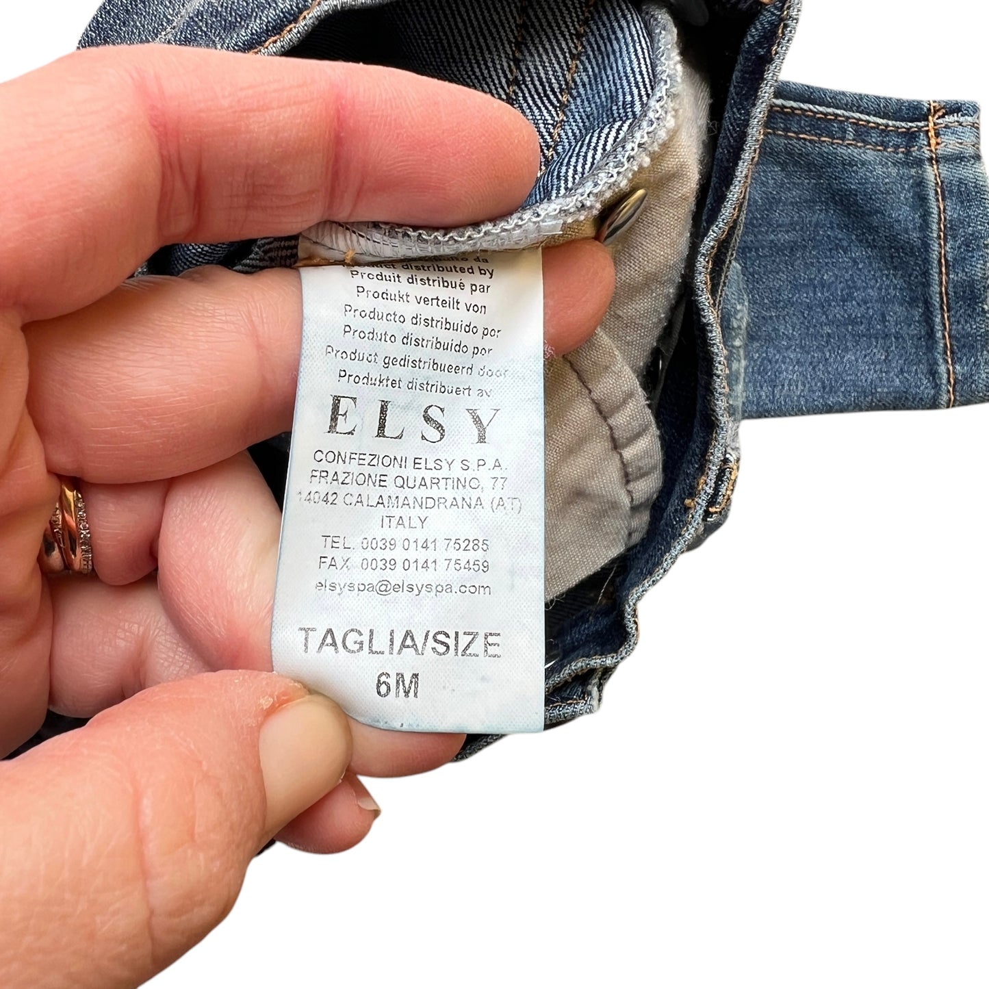 Jeans elasticizzati Elsy - 6 mesi