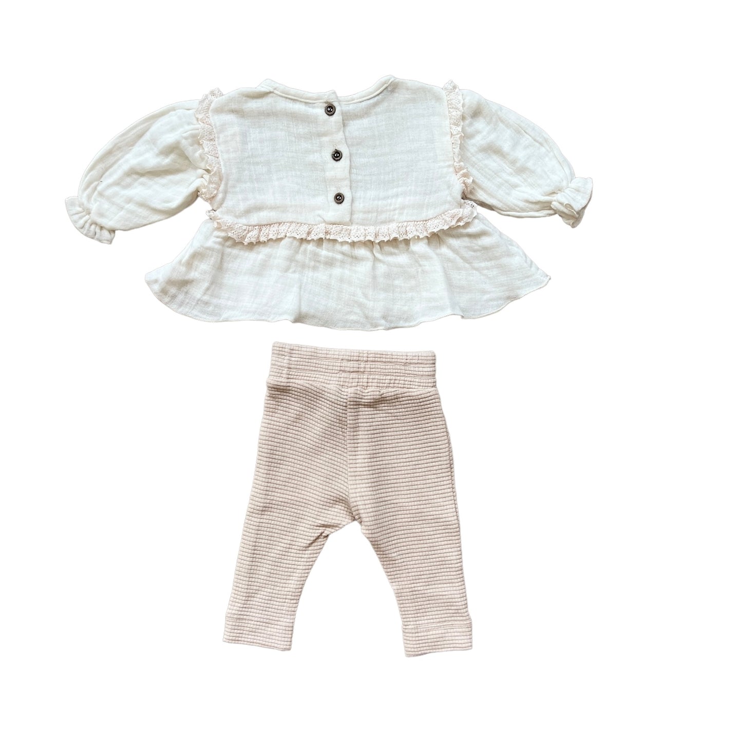Completo blusa e leggings Bamboom - 1 mese