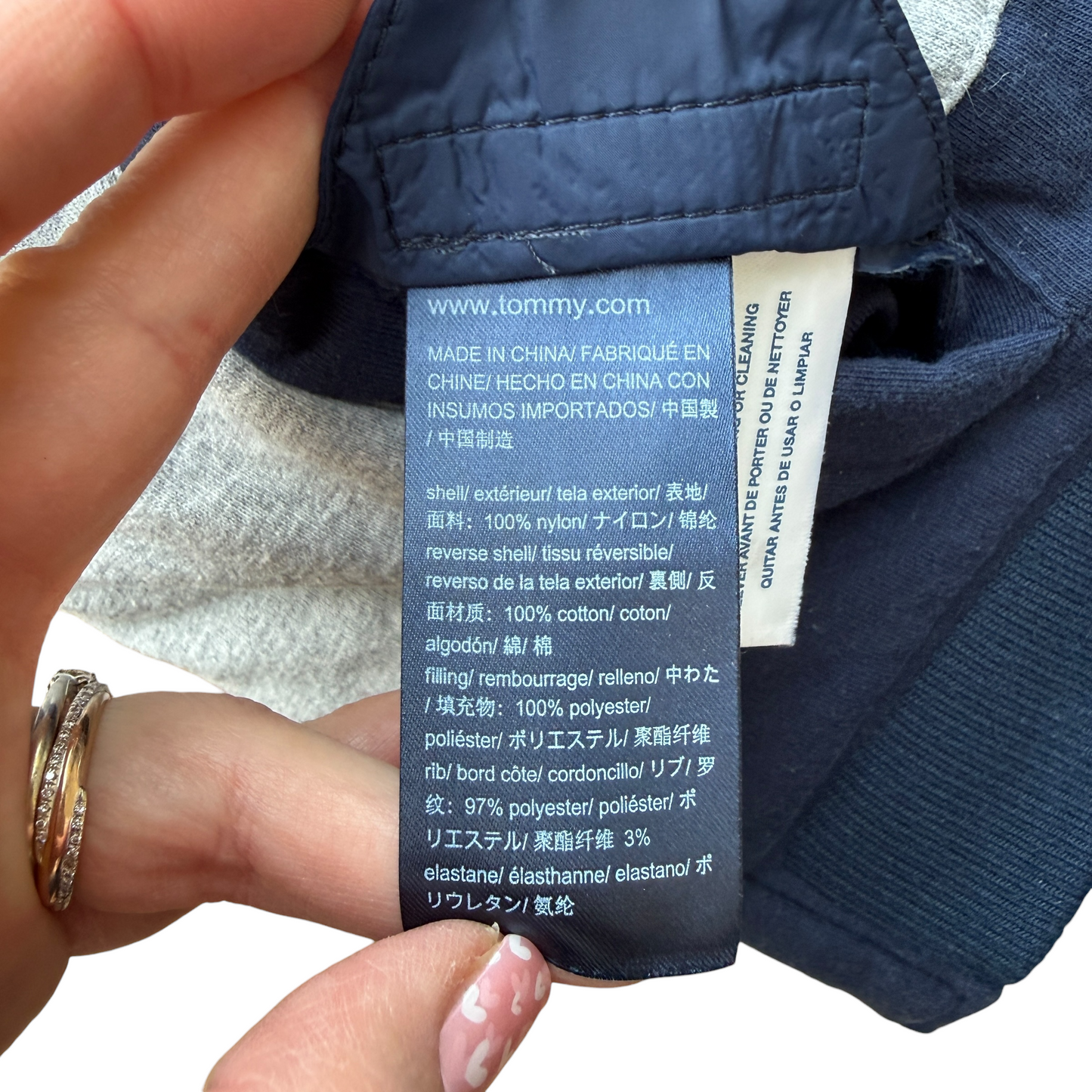 Gilet imbottito double face Tommy Hilfiger - 4/5 anni