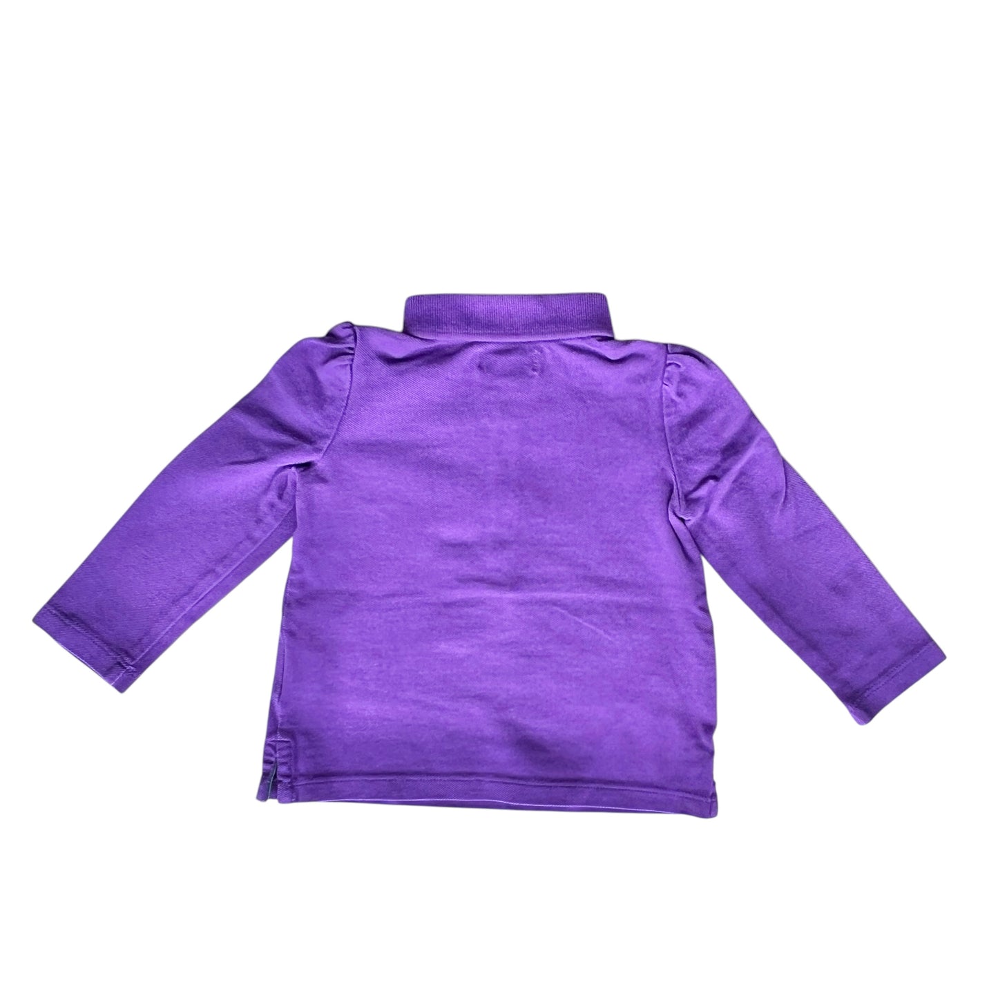Polo manica lunga viola Ralph Lauren - 18 mesi