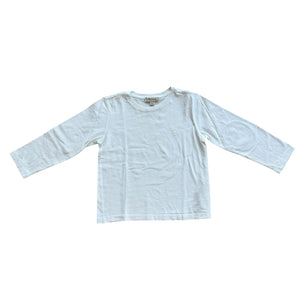 Maglia manica lunga bianca Burberry - 5 anni