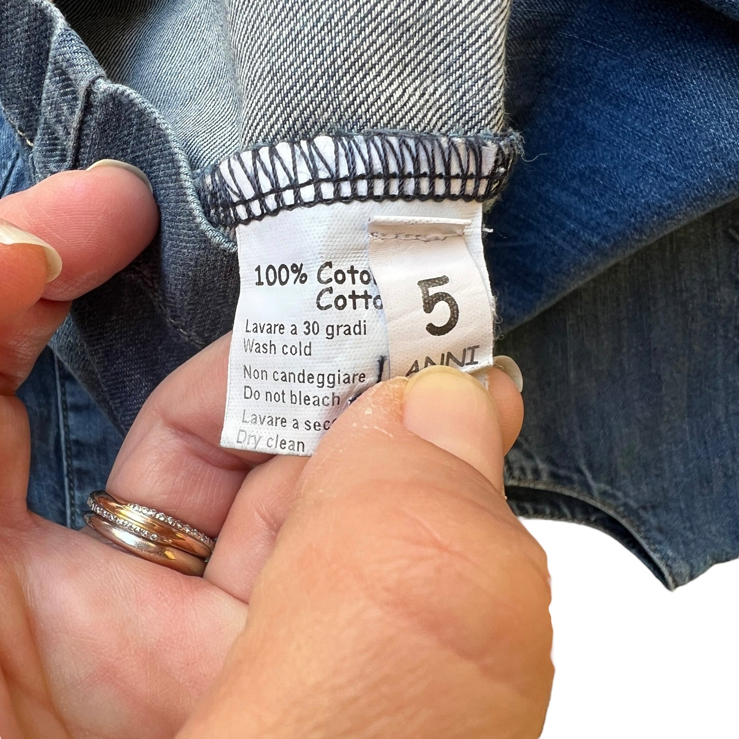 Babe & Tess denim shirt - 5 years