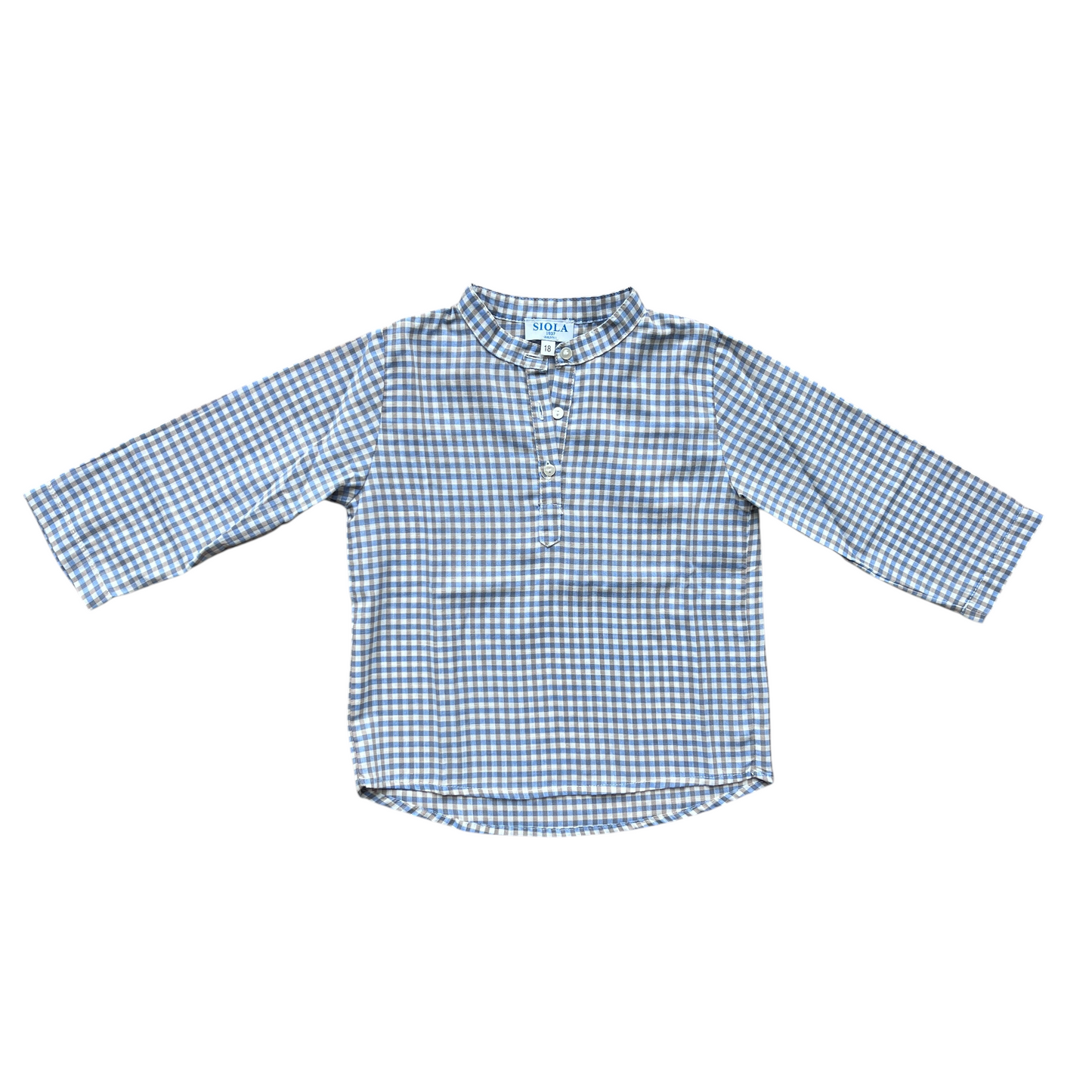 Camicia coreana cotone Siola - 18 mesi