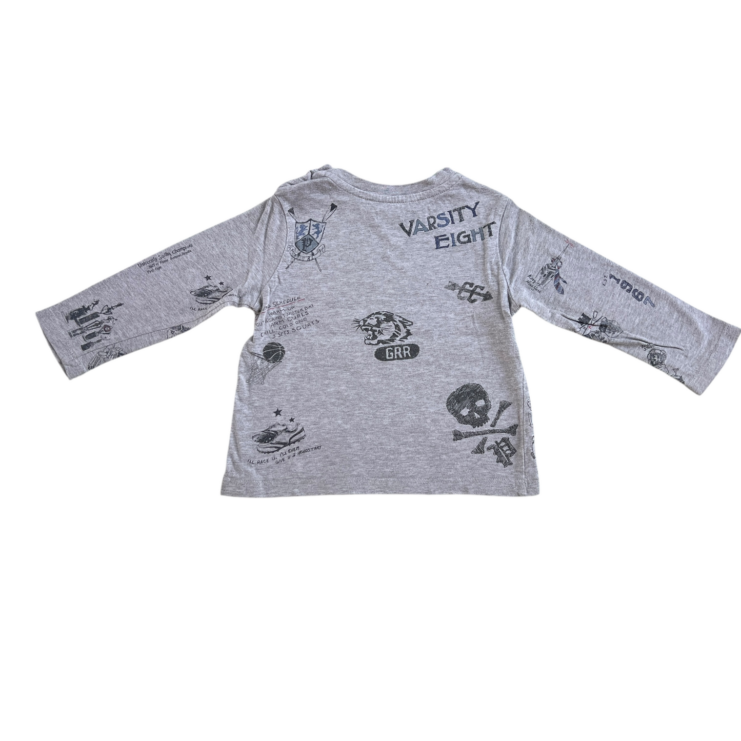 T-shirt manica lunga tigre Ralph Lauren - 12 mesi