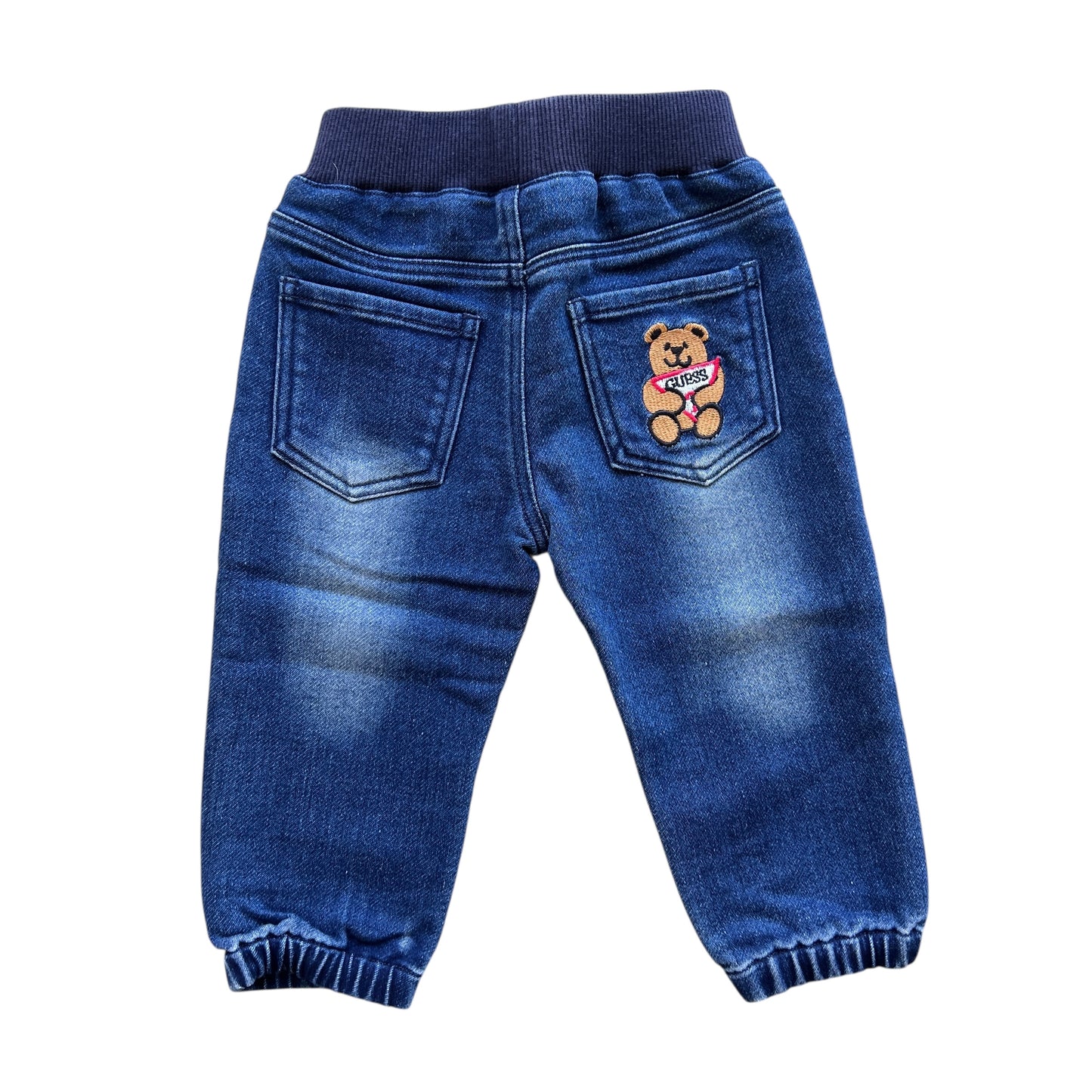 Pantaloni effetto jeans morbidi Guess - 6/9 mesi