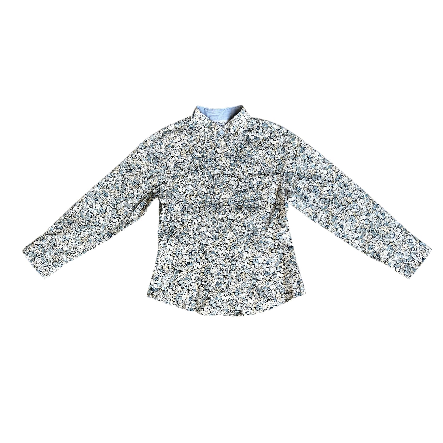 Camicia liberty con collo alla coreana Cristina Dal Lago - 6 anni