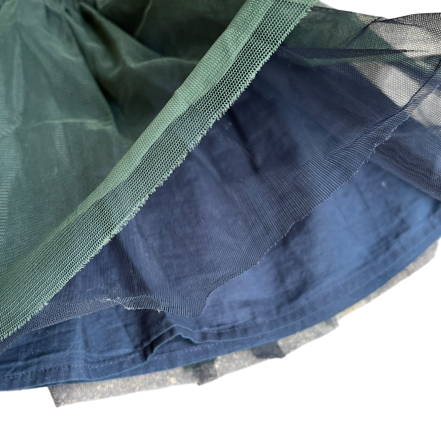 Gonna tulle verde bosco Il Gufo - 5 anni