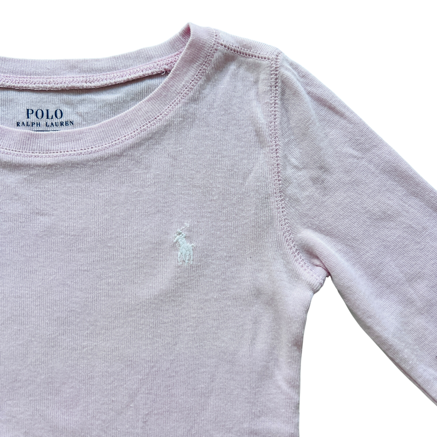 Maglia manica lunga rosa Ralph Lauren - 3 anni