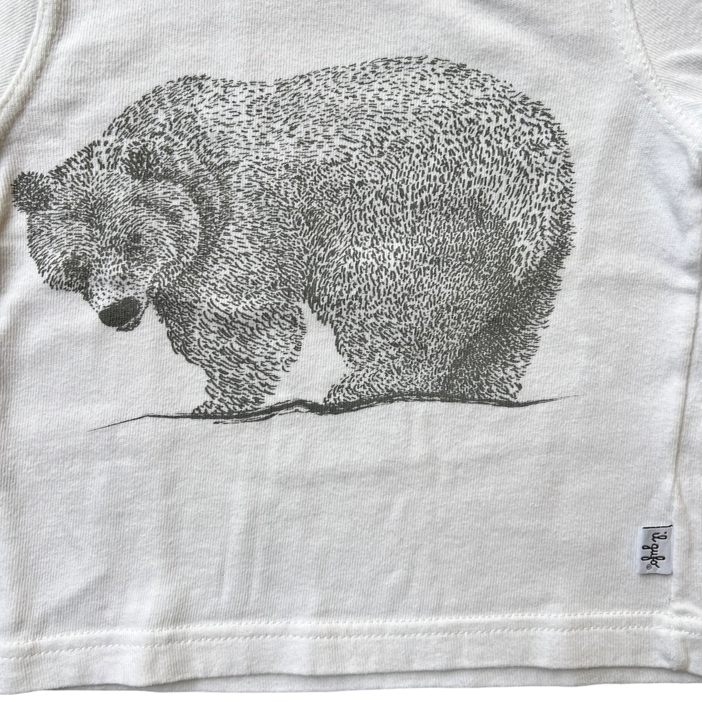 Maglia manica lunga orso Il Gufo - 9 mesi