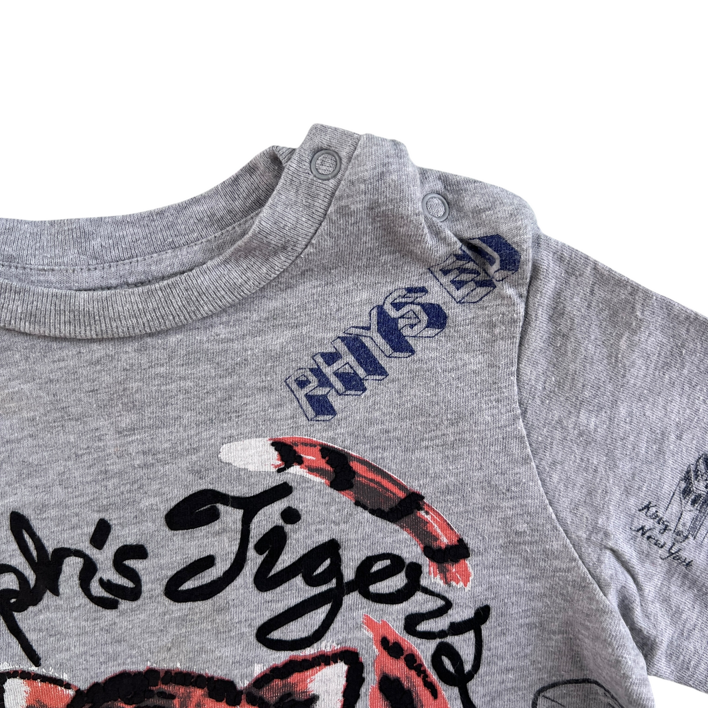 T-shirt manica lunga tigre Ralph Lauren - 12 mesi