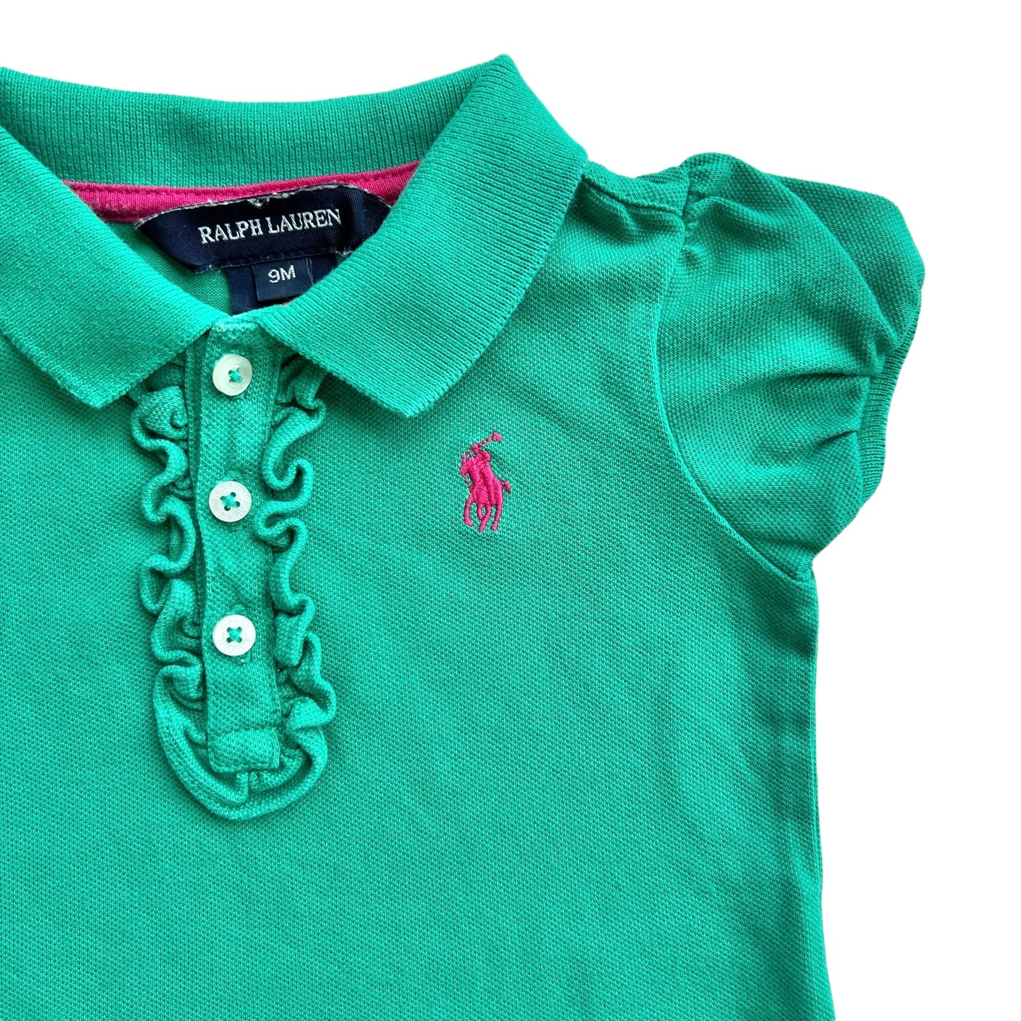 Polo con rouches Ralph Lauren - 9 mesi