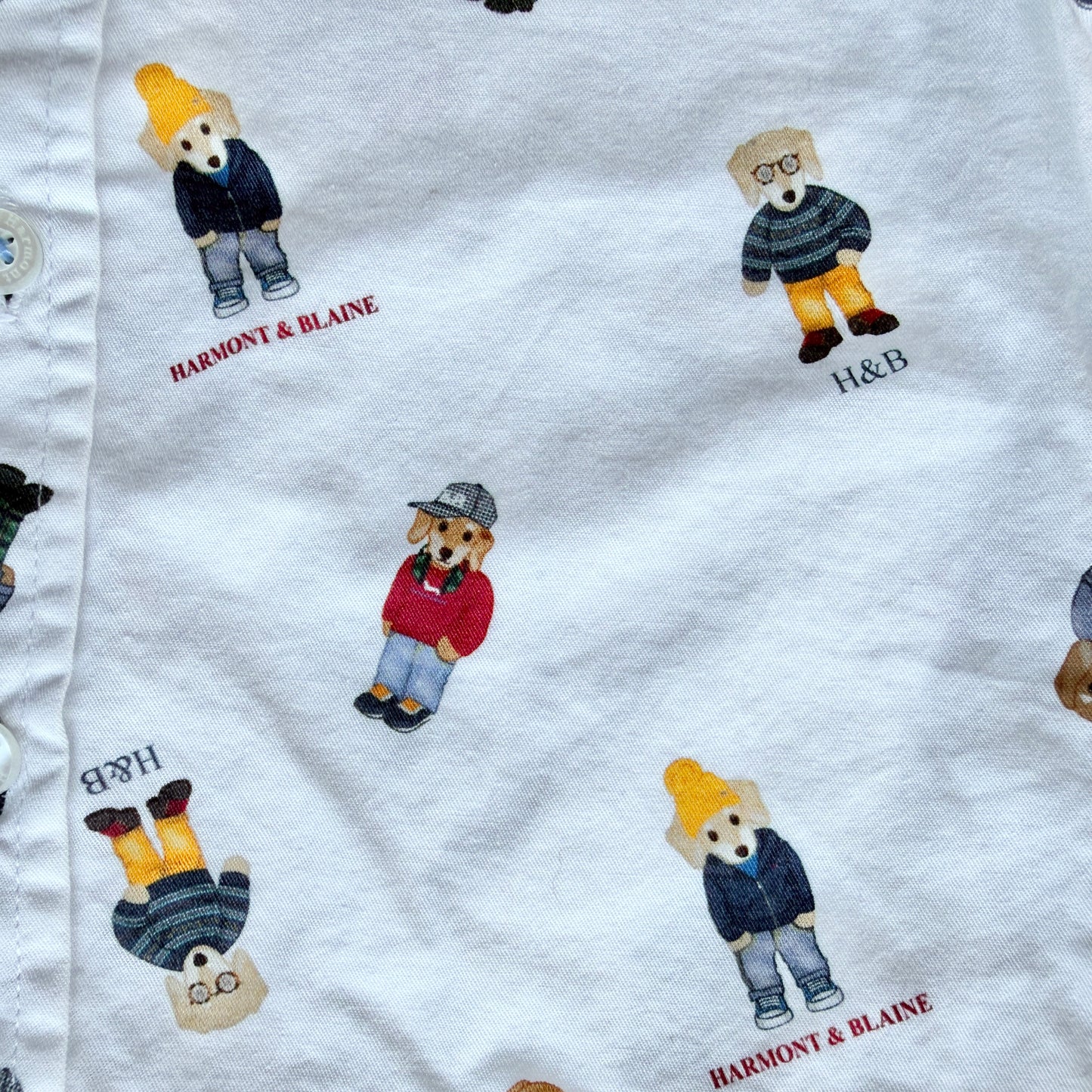 Camicia cagnolini Harmont&Blaine jeans - 3/6 mesi