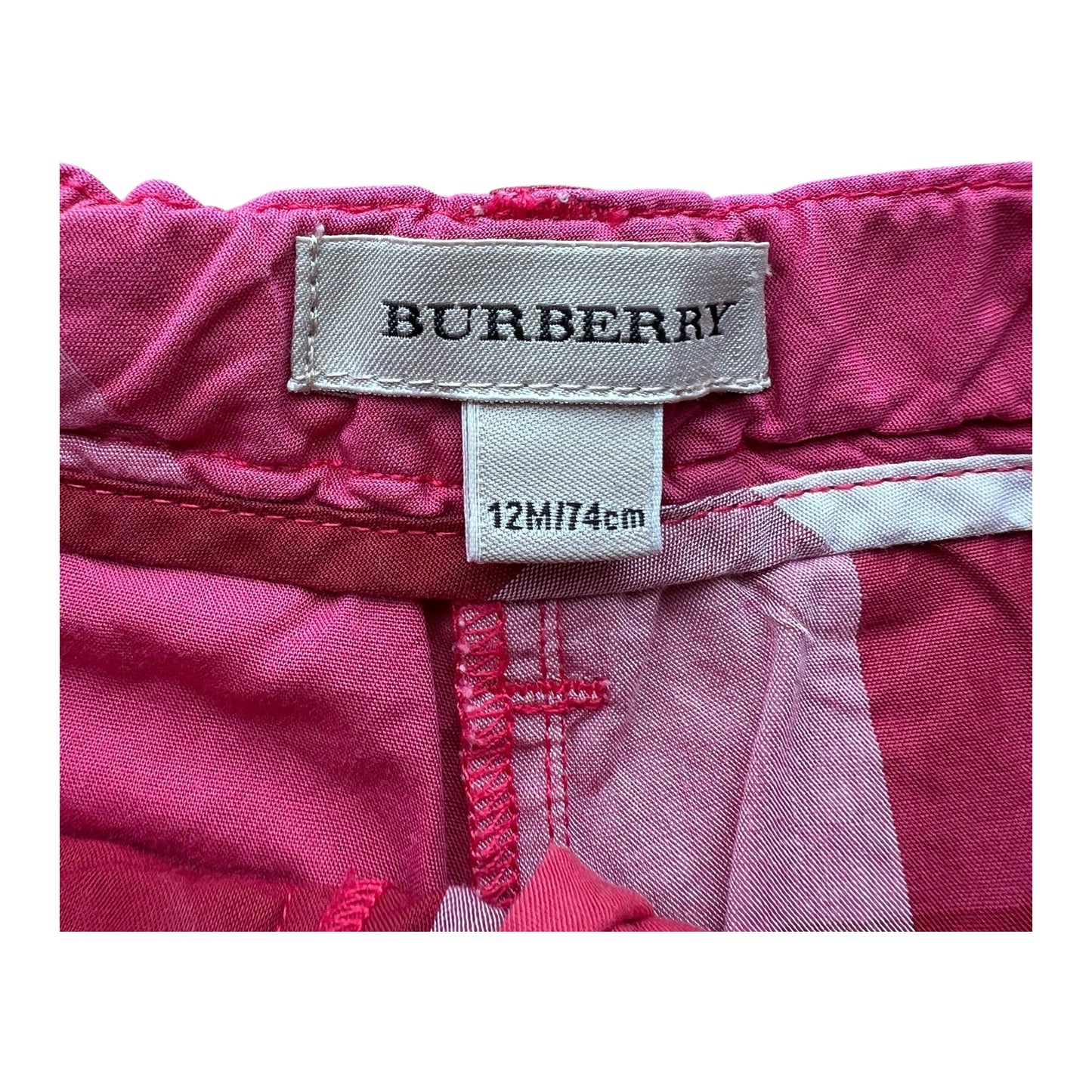 Burberry light pink dress - 12 months