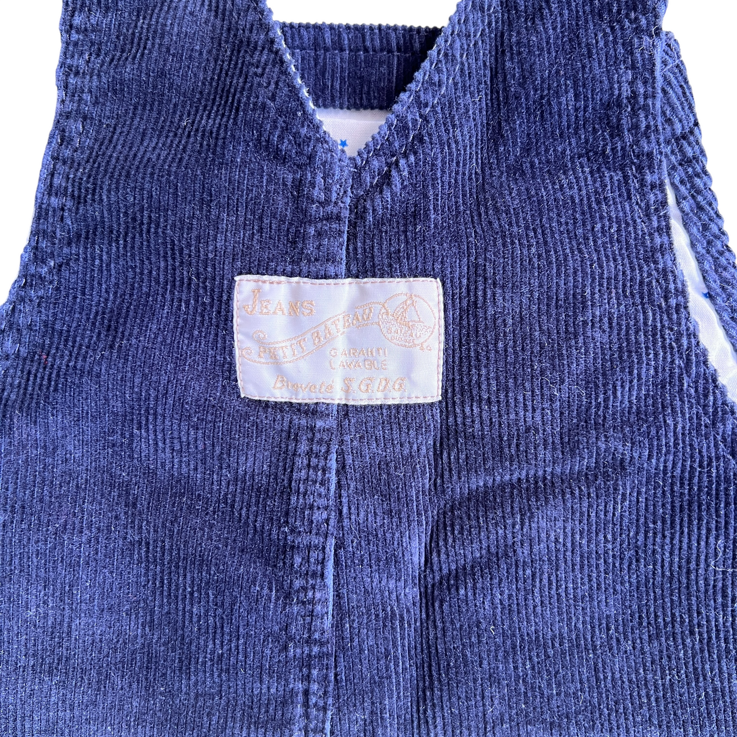 Salopette velluto Petit Bateau - 18 mesi