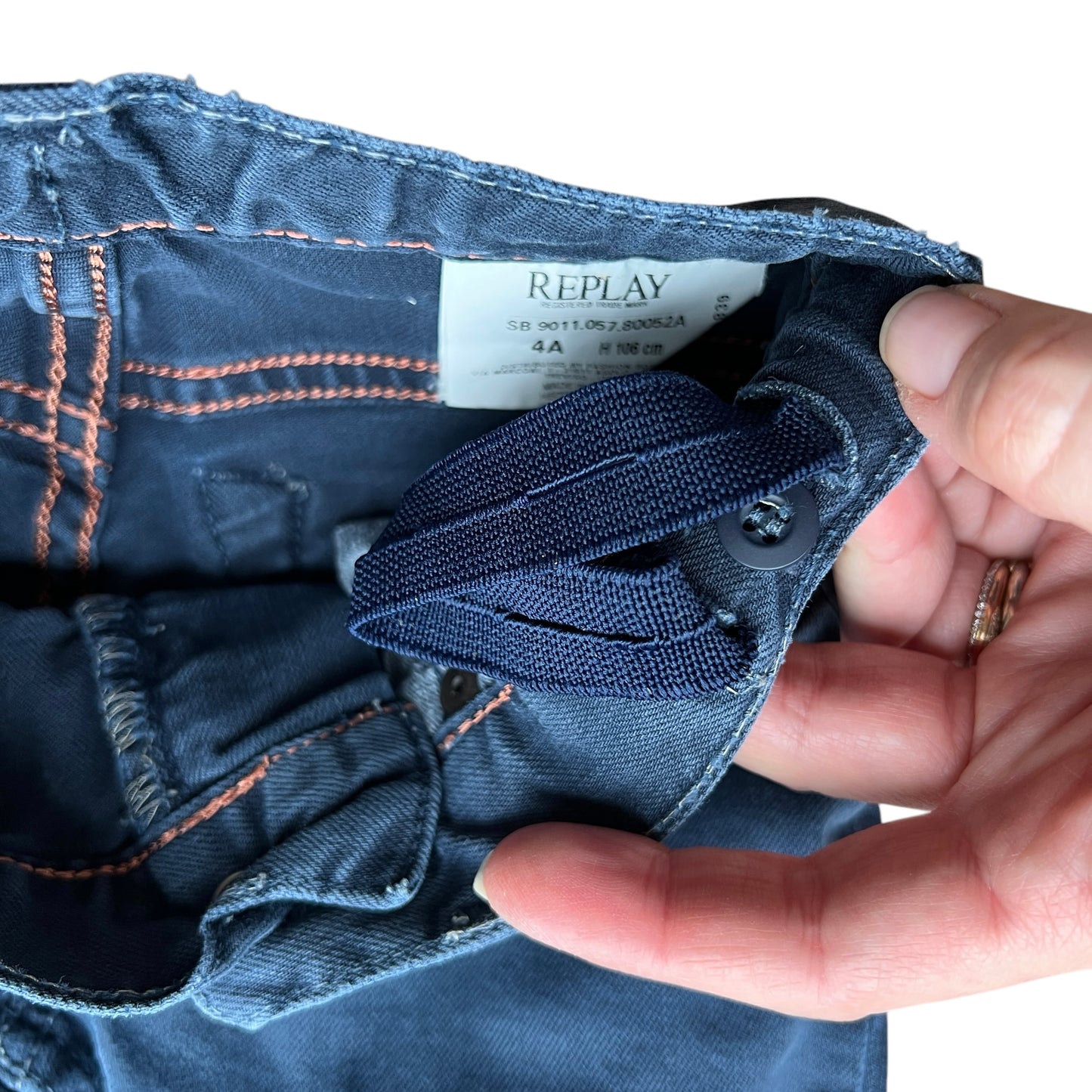 Jeans blu scuro Replay - 4 anni