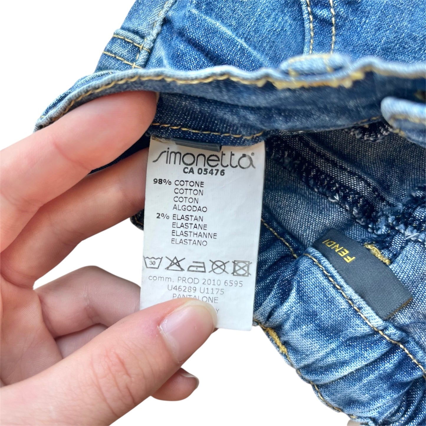 Bermuda jeans Fendi - 12 mesi