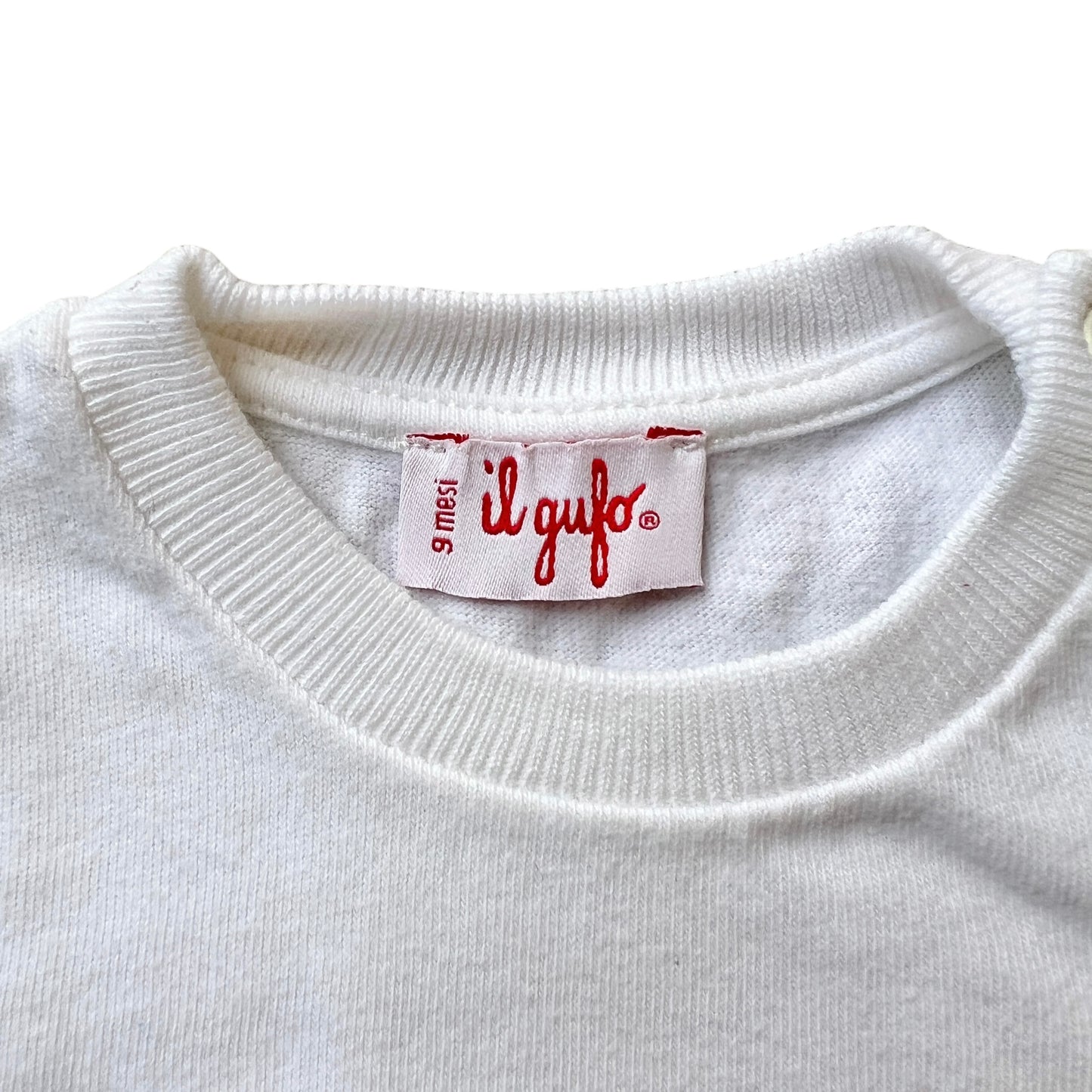 Maglia manica lunga orso Il Gufo - 9 mesi