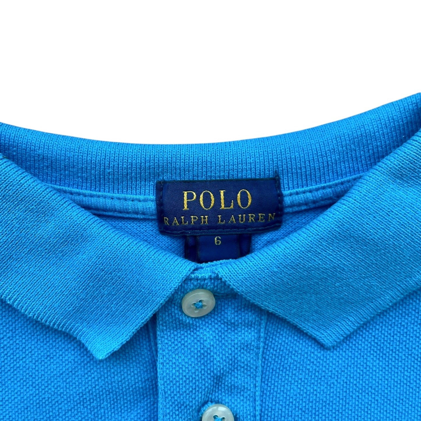 Polo manica corta azzurra Polo Ralph Lauren - 6 anni