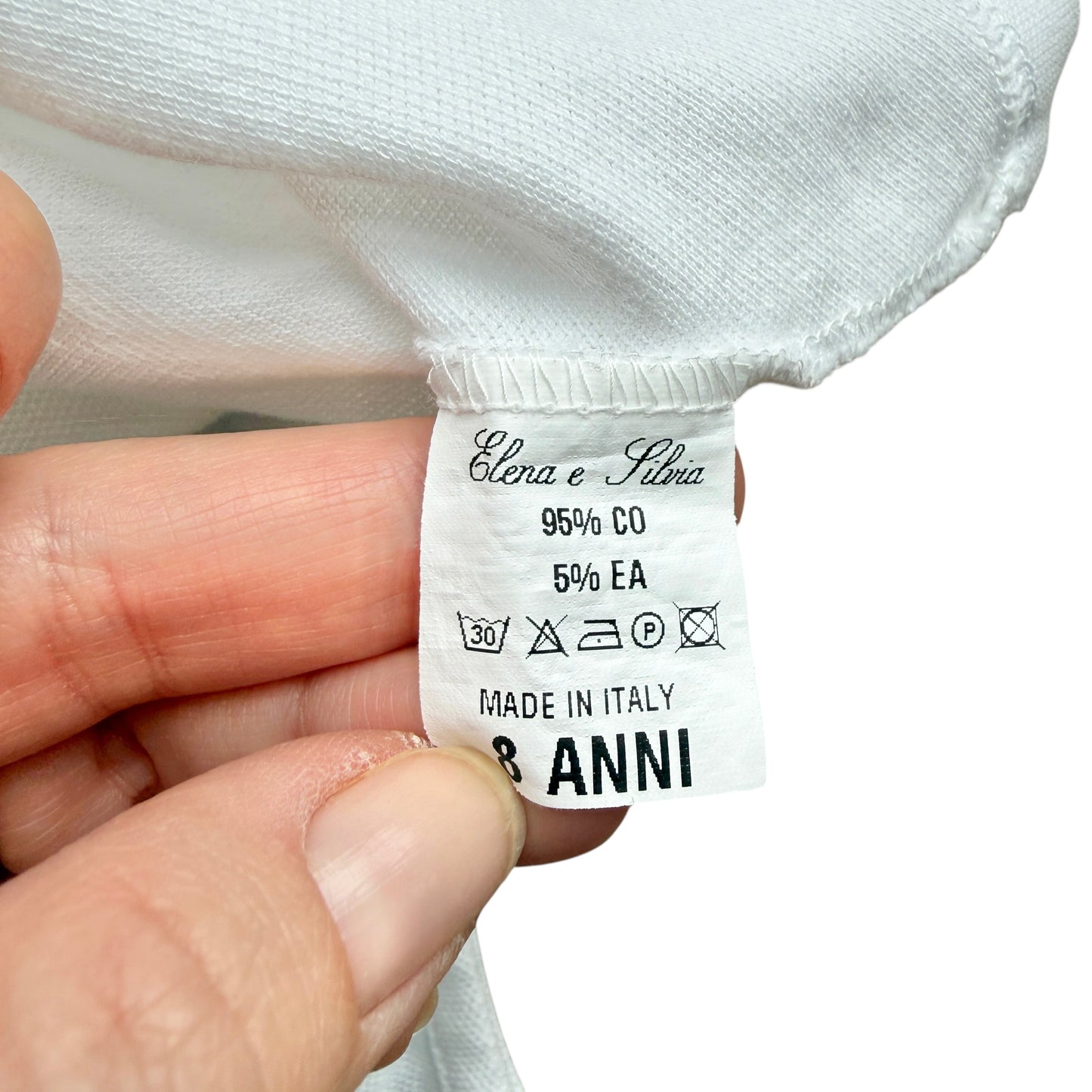 Polo Elena e Silvia bordo colletto fucsia - 8 anni (veste 6)