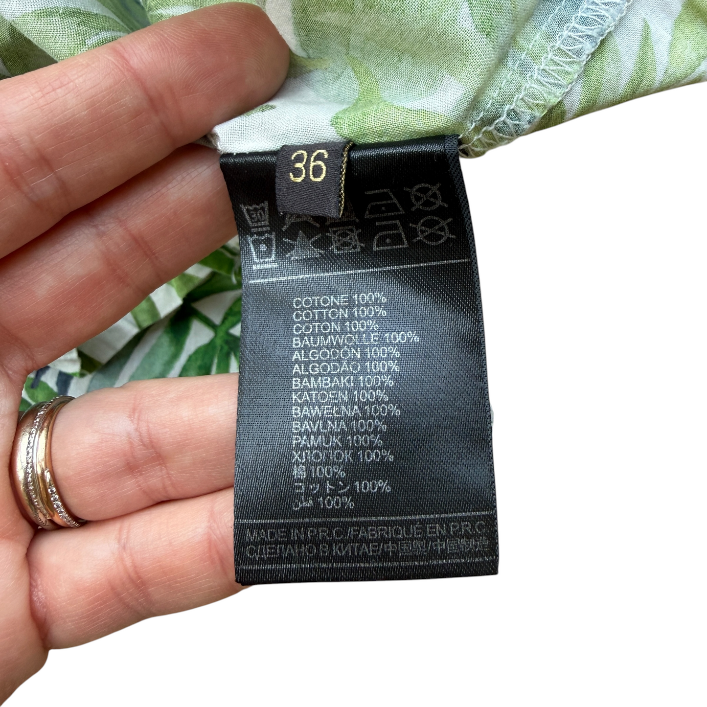 Blusa leggera tropical Trussardi - 36 mesi