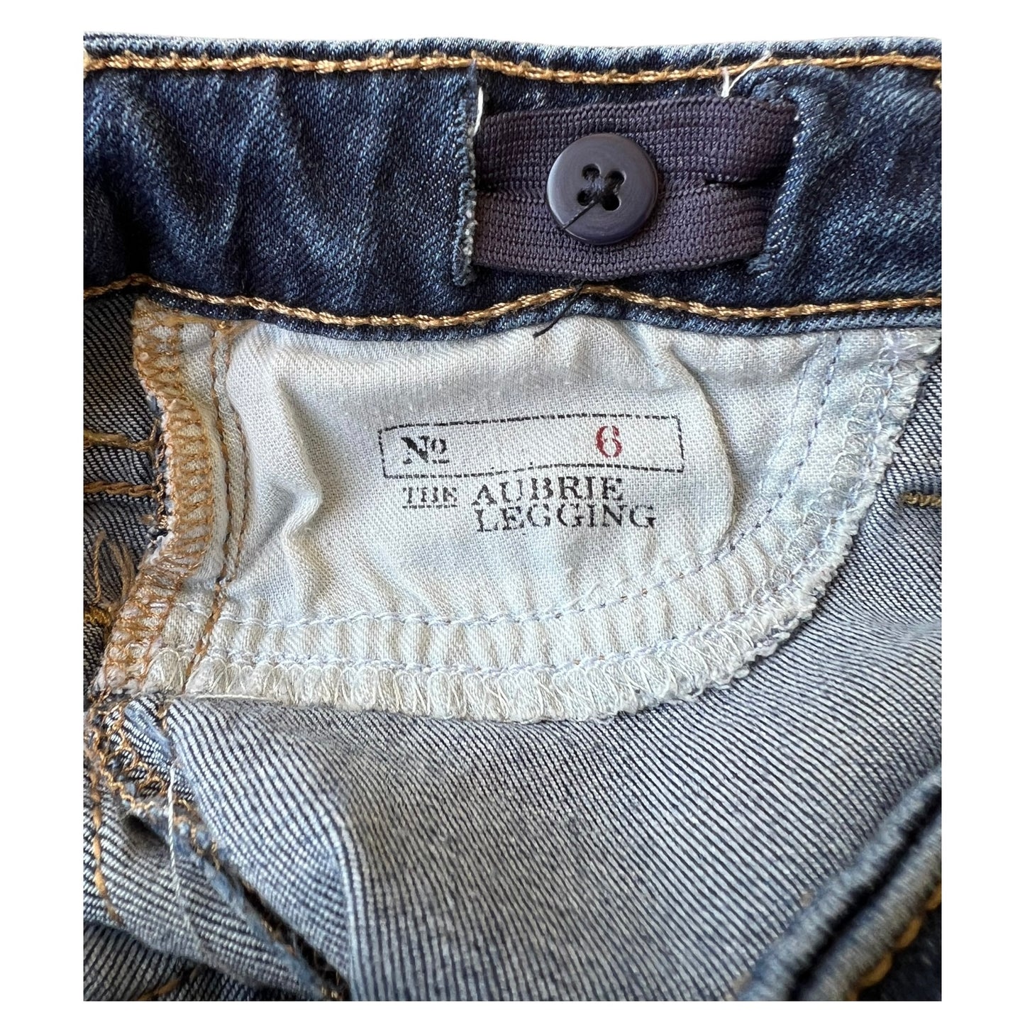 Jeans leggings mod. Aubrie Polo Ralph Lauren - 6 anni