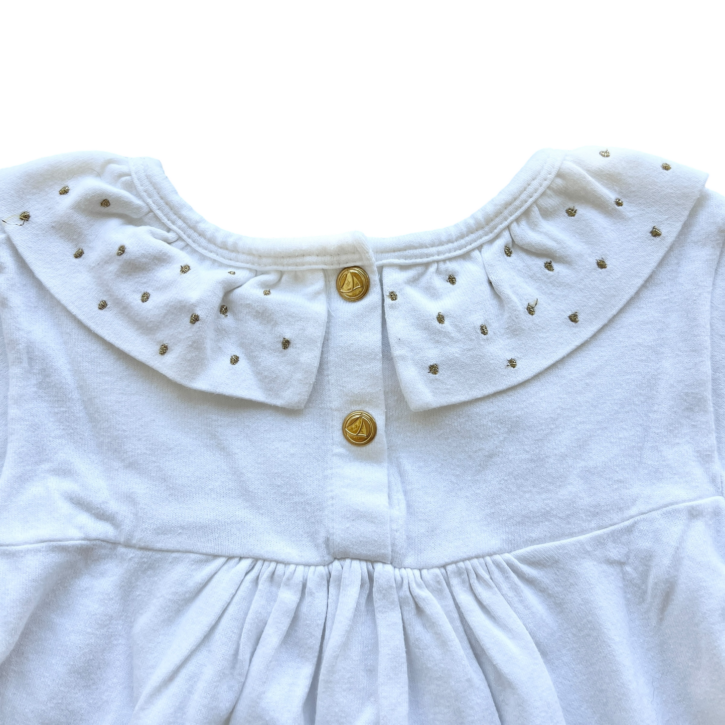 Maglia manica lunga con colletto Petit Bateau - 5 anni