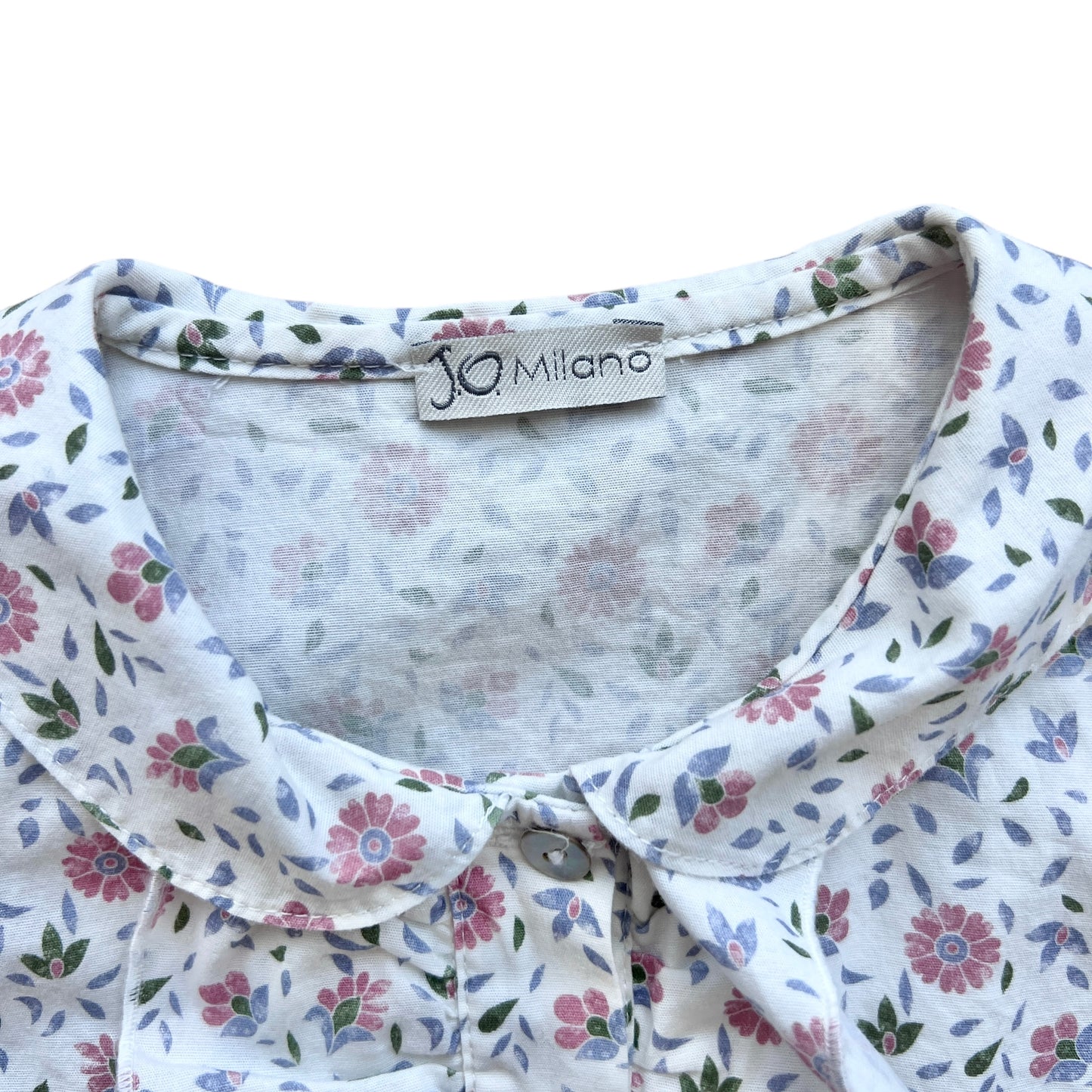 Camicetta cotone fiori J.O. Milano - 8 anni