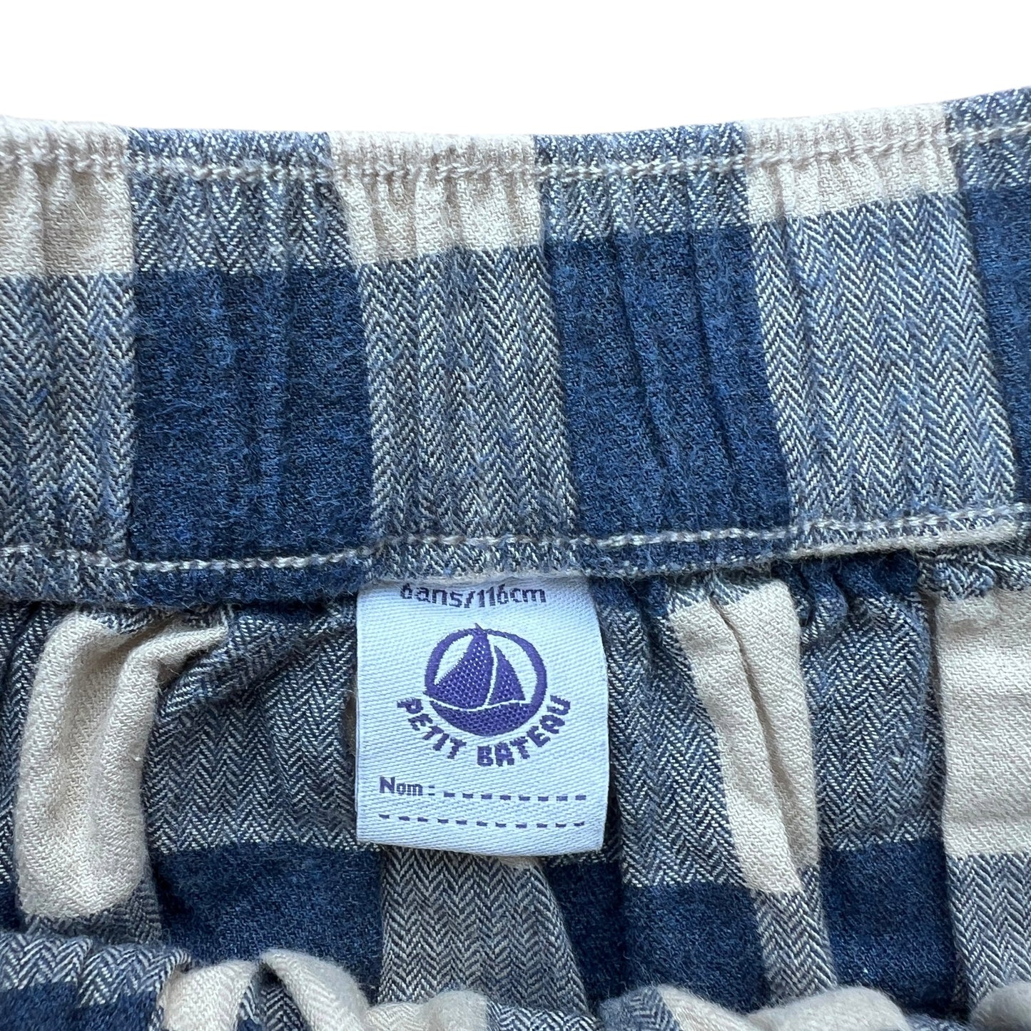Gonna quadri Petit Bateau - 5/6 anni