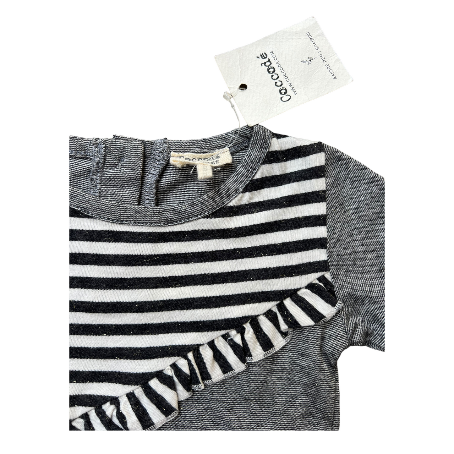 T-shirt Coccodè bimba NUOVA - 6 mesi