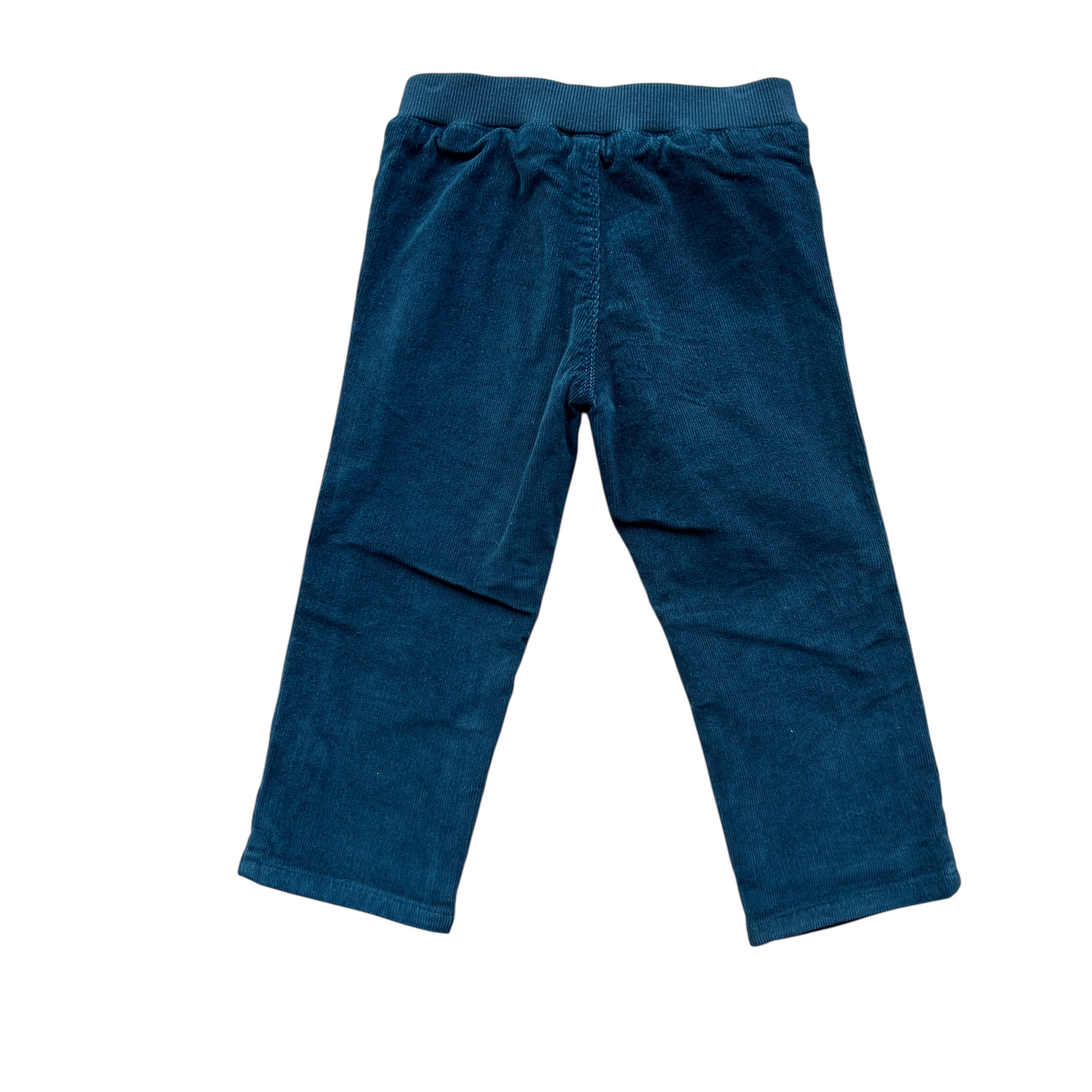 Pantaloni velluto a coste verdone Petit Bateau - 24 mesi