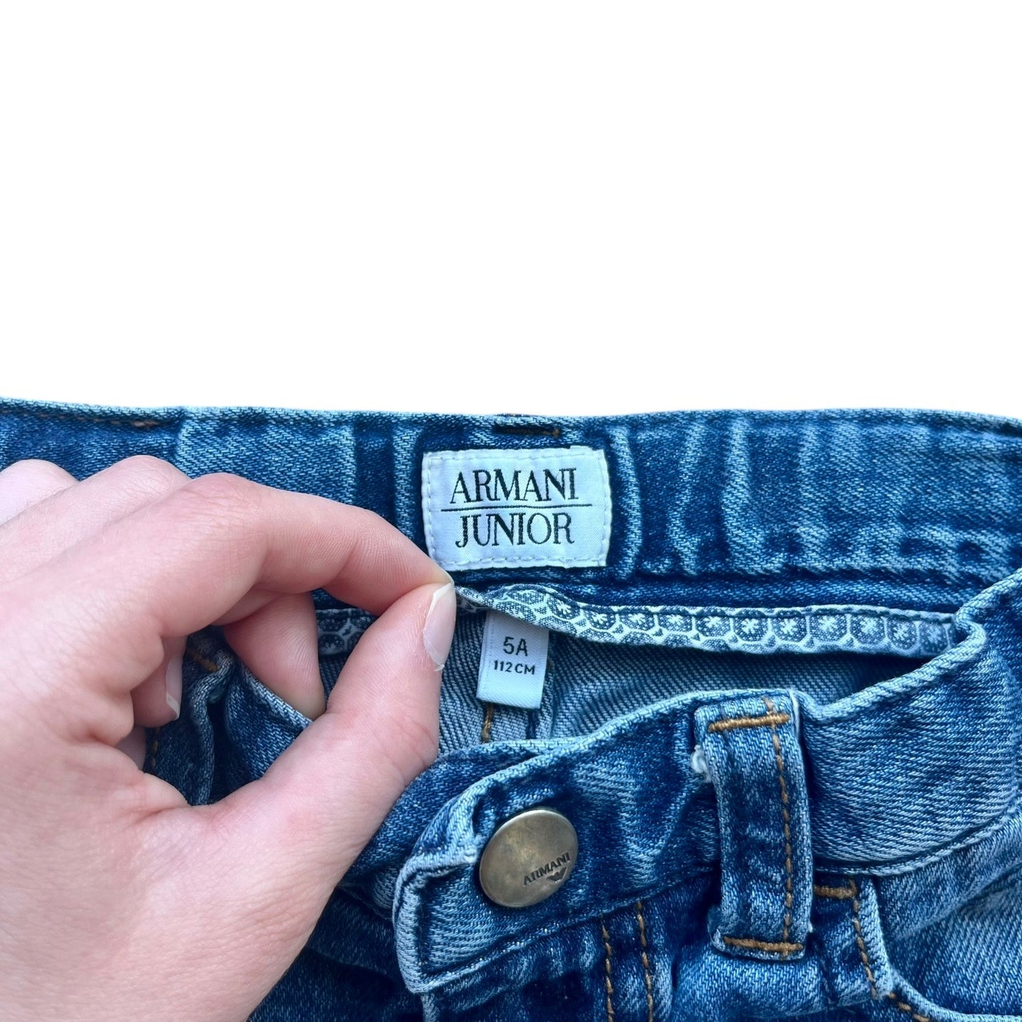 Bermuda jeans elasticizzati Armani Junior - 5 anni