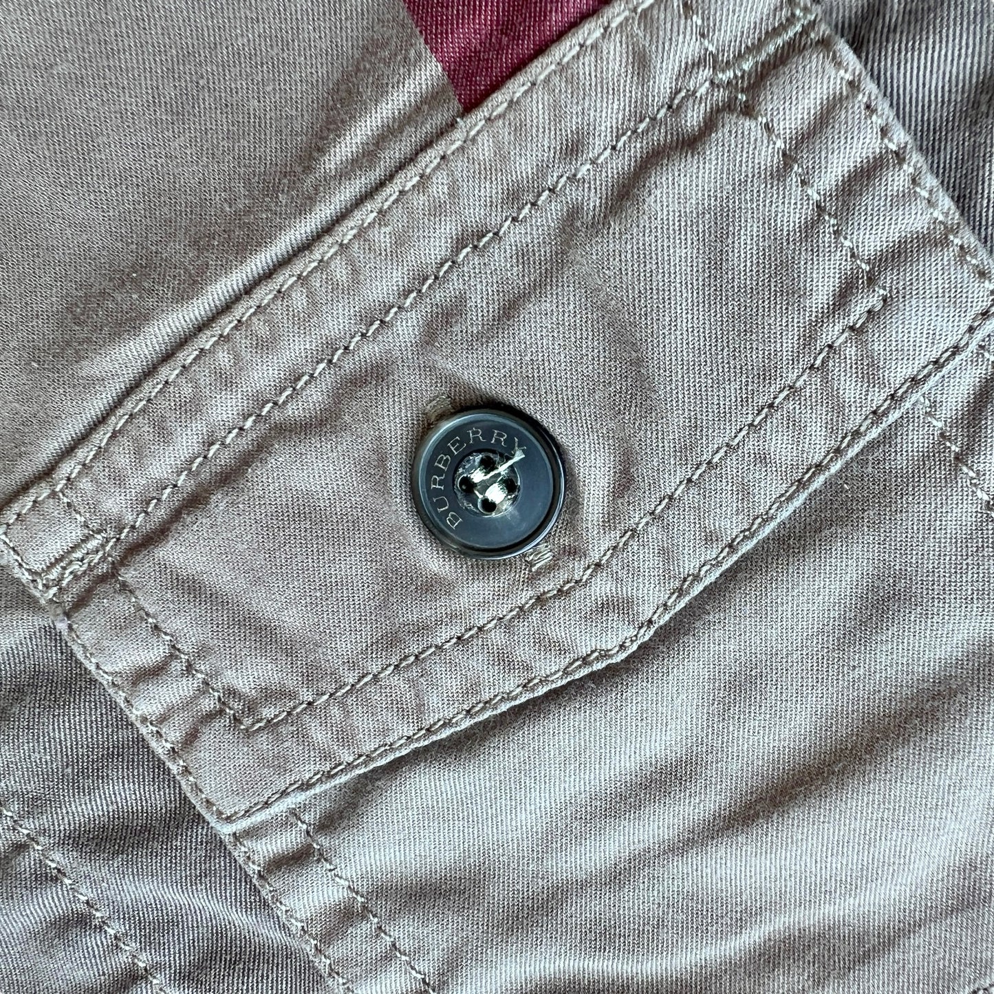 Camicia tartan scuro Burberry - 4 anni