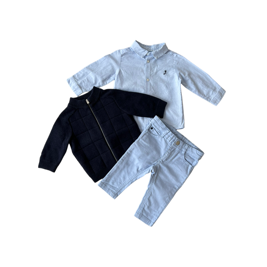 Set elegante Jacadi bimbo - 6 mesi