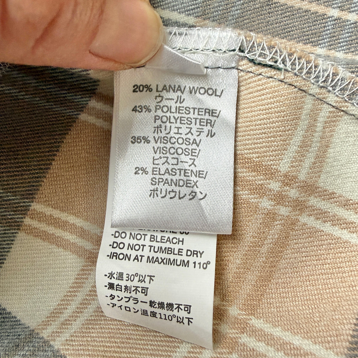 Abito misto lana manica corta con smock Malvi&co - 5 anni