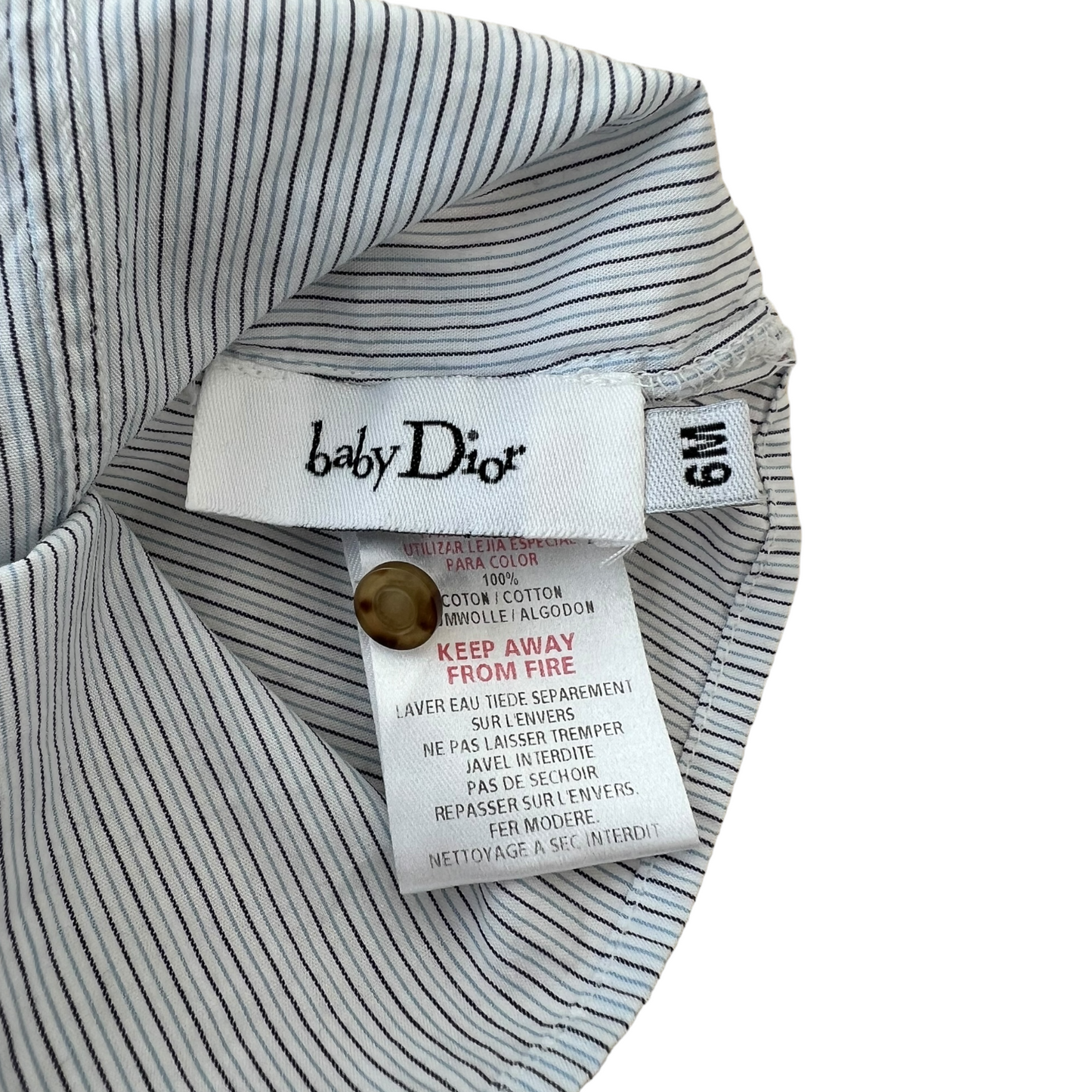 Camicia bimbo Dior - 6 mesi